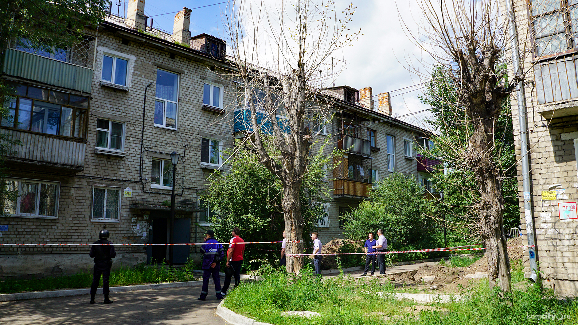 В подвале дома по Вокзальной нашли снаряд