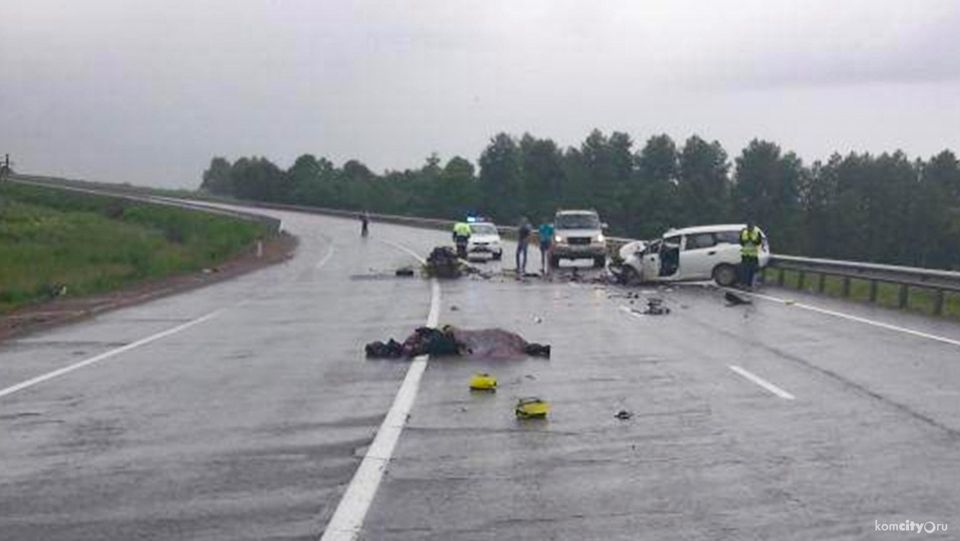 На трассе Чита — Хабаровск в ДТП погиб байкер из Комсомольска