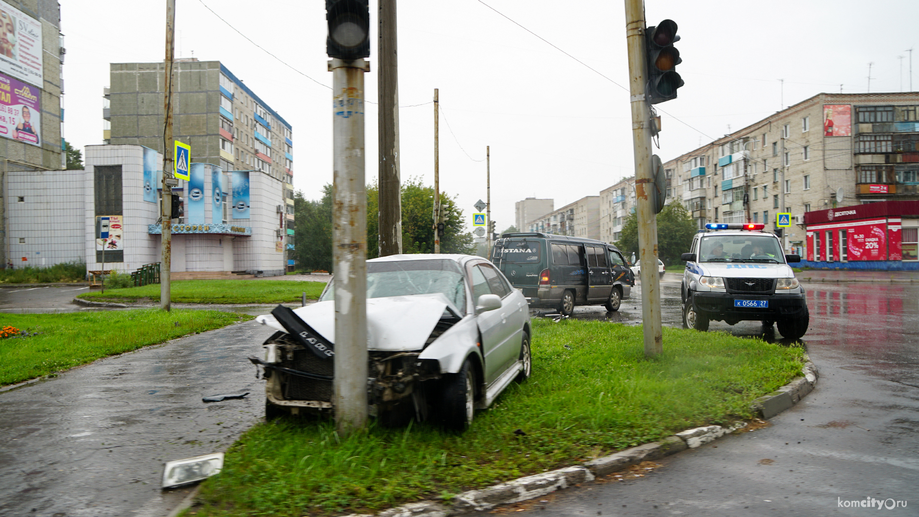 В столкновении на Победы — Советской пострадал ребёнок