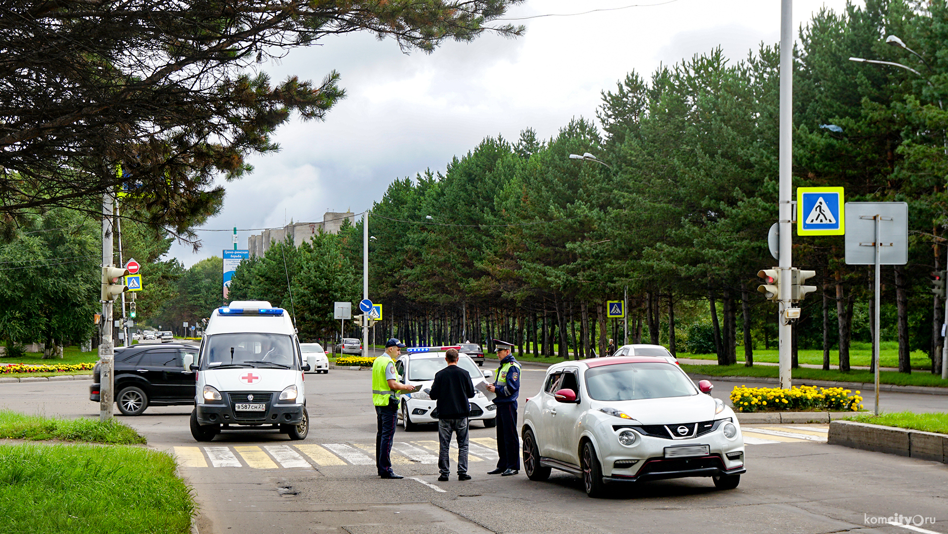 На перекрёстке Аллеи Труда и Первостроителей сбили женщину