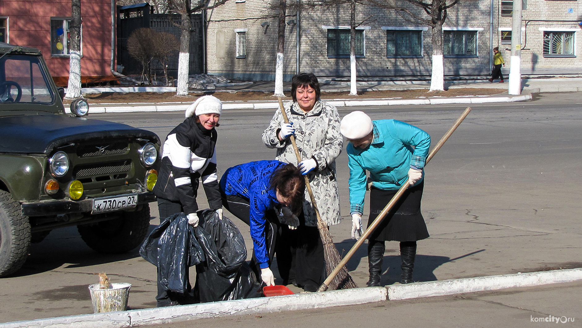 В конце недели комсомольчане выйдут на субботник