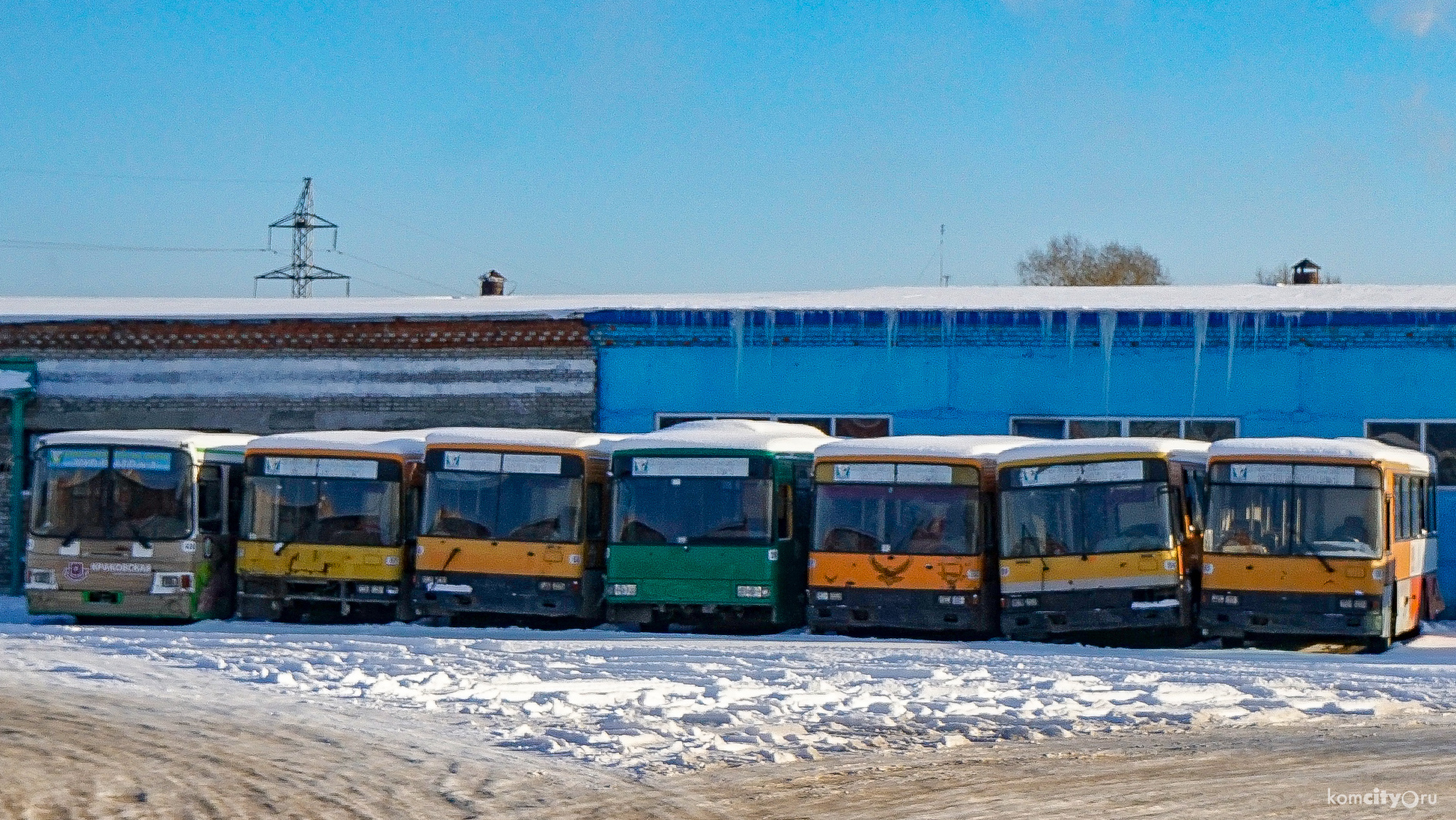 Автобусы ПАТП продают на металлолом