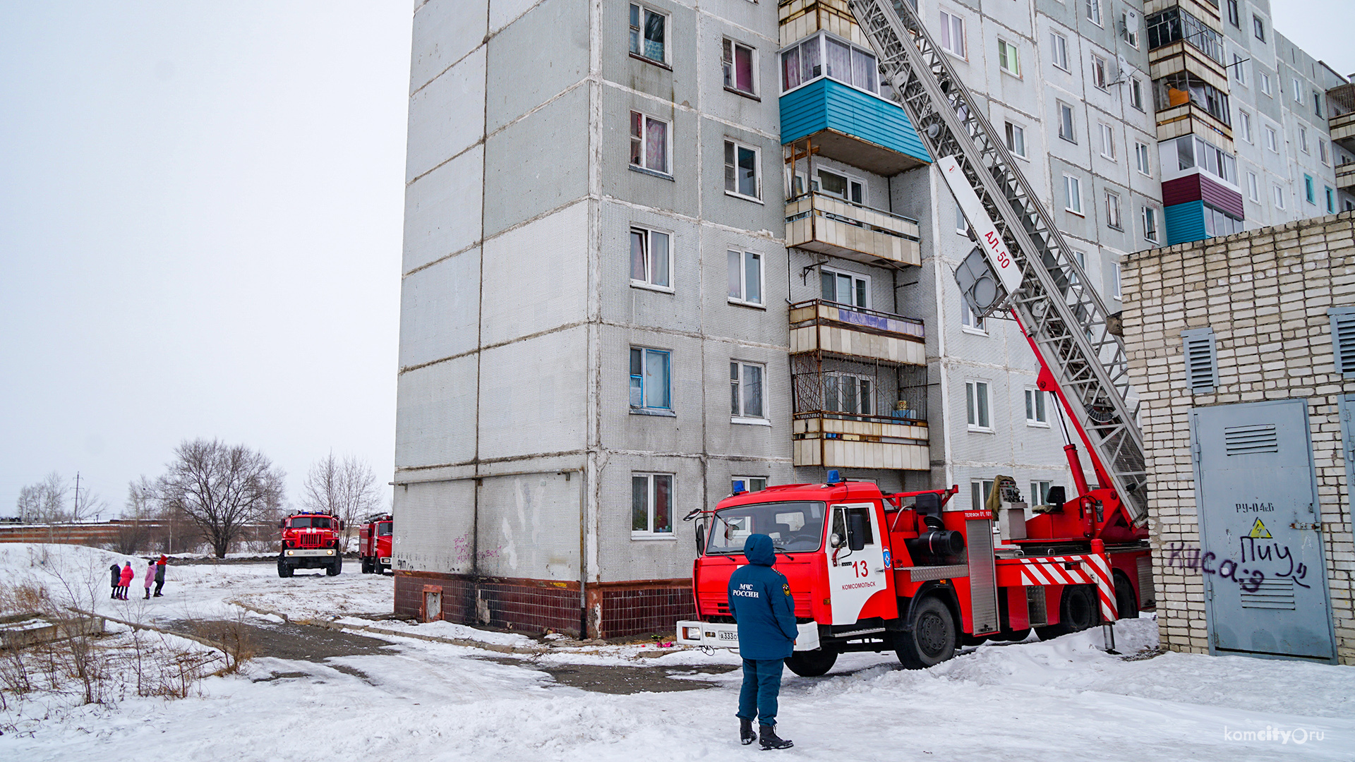 Один из спасённых на пожаре детей скончался в больнице, его сестра в коме