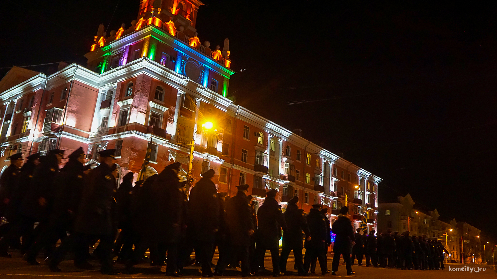 В связи с репетициями Марша Победы в Комсомольске будут перекрывать улицы