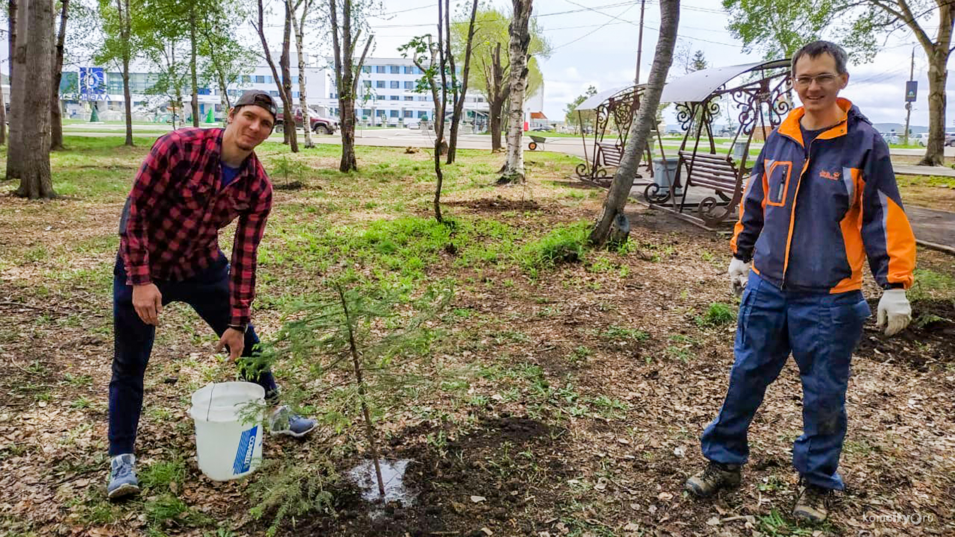 «Планета Тайга» занялась обустройством таёжного сквера на Набережной