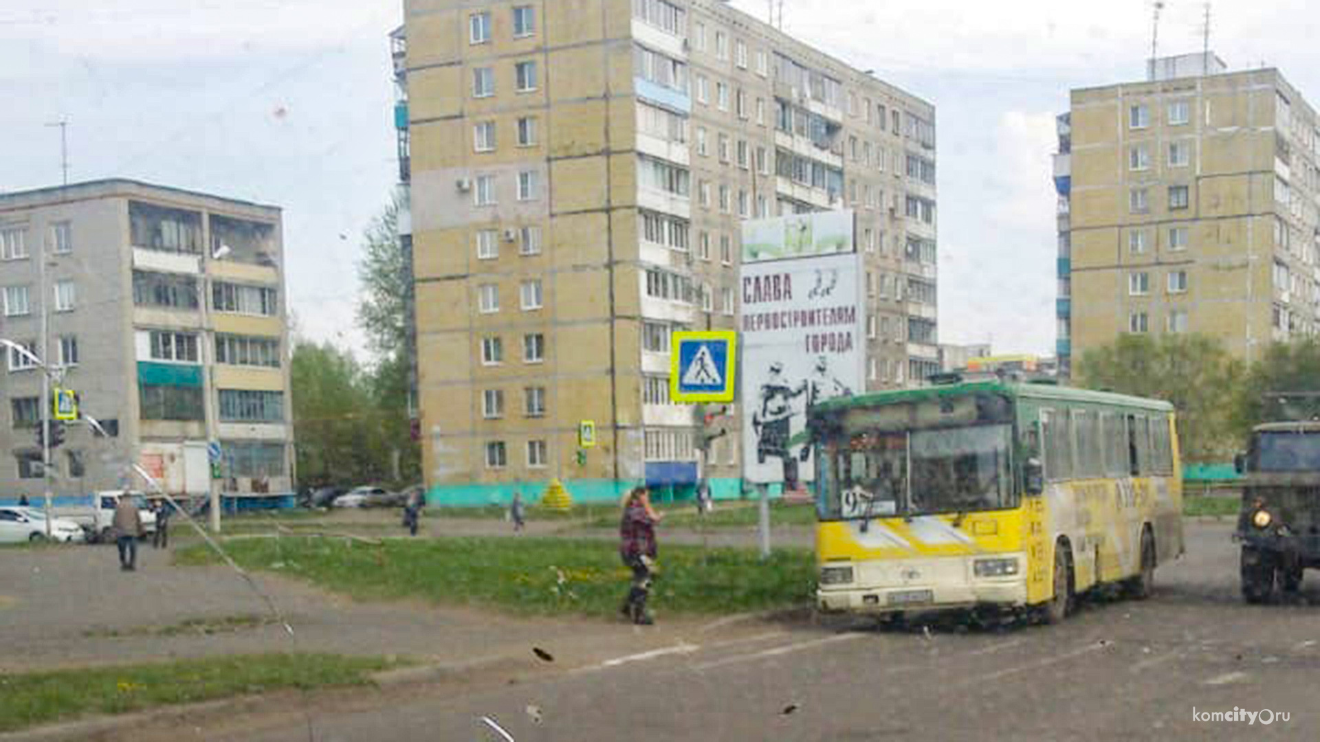 Упавшая в салоне автобуса пассажирка получила травму