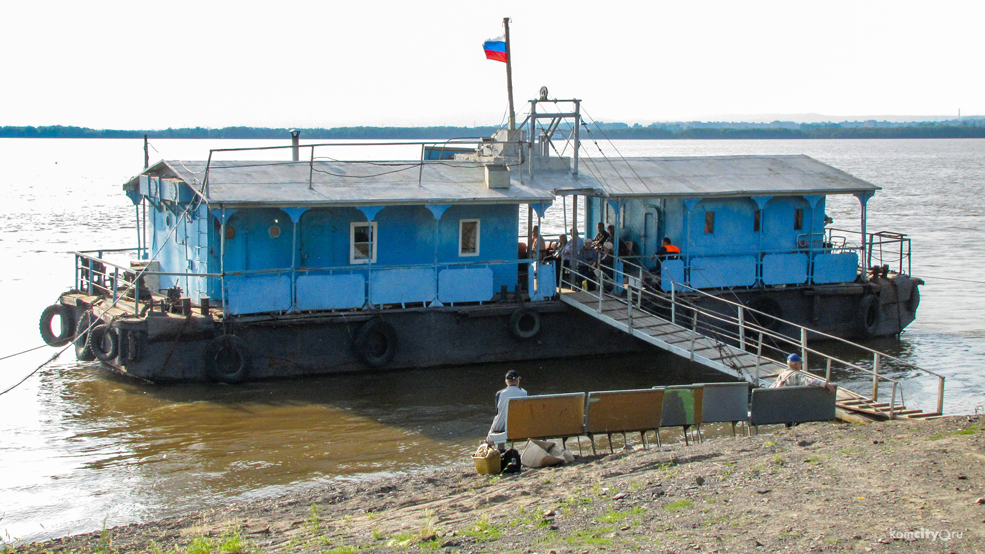 Начало пассажирских теплоходных перевозок отложено из-за низкого уровня воды