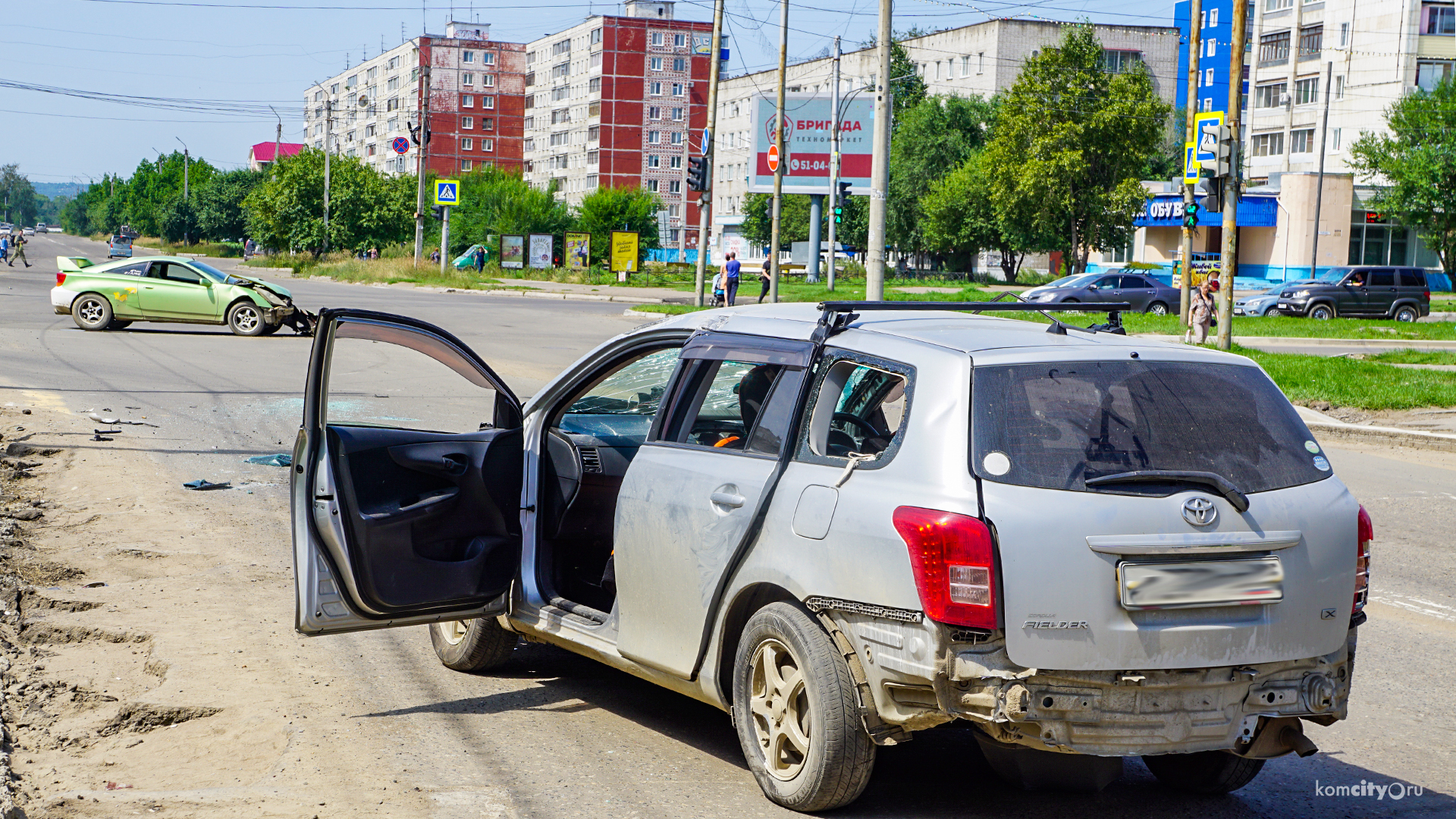 С аварии на Советской — Победы в больницу увезли двух детей