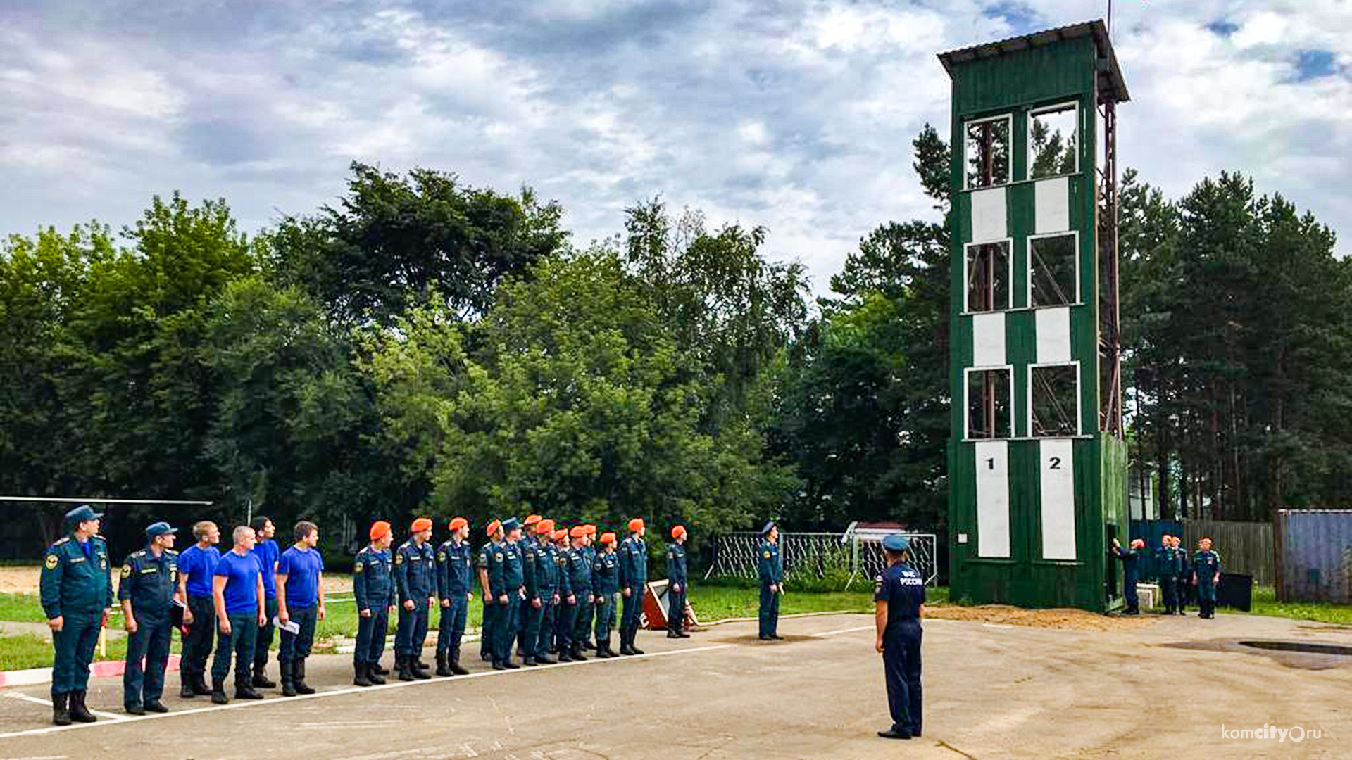 Пожарная часть №11 выиграла городские соревнования по боевому развёртыванию