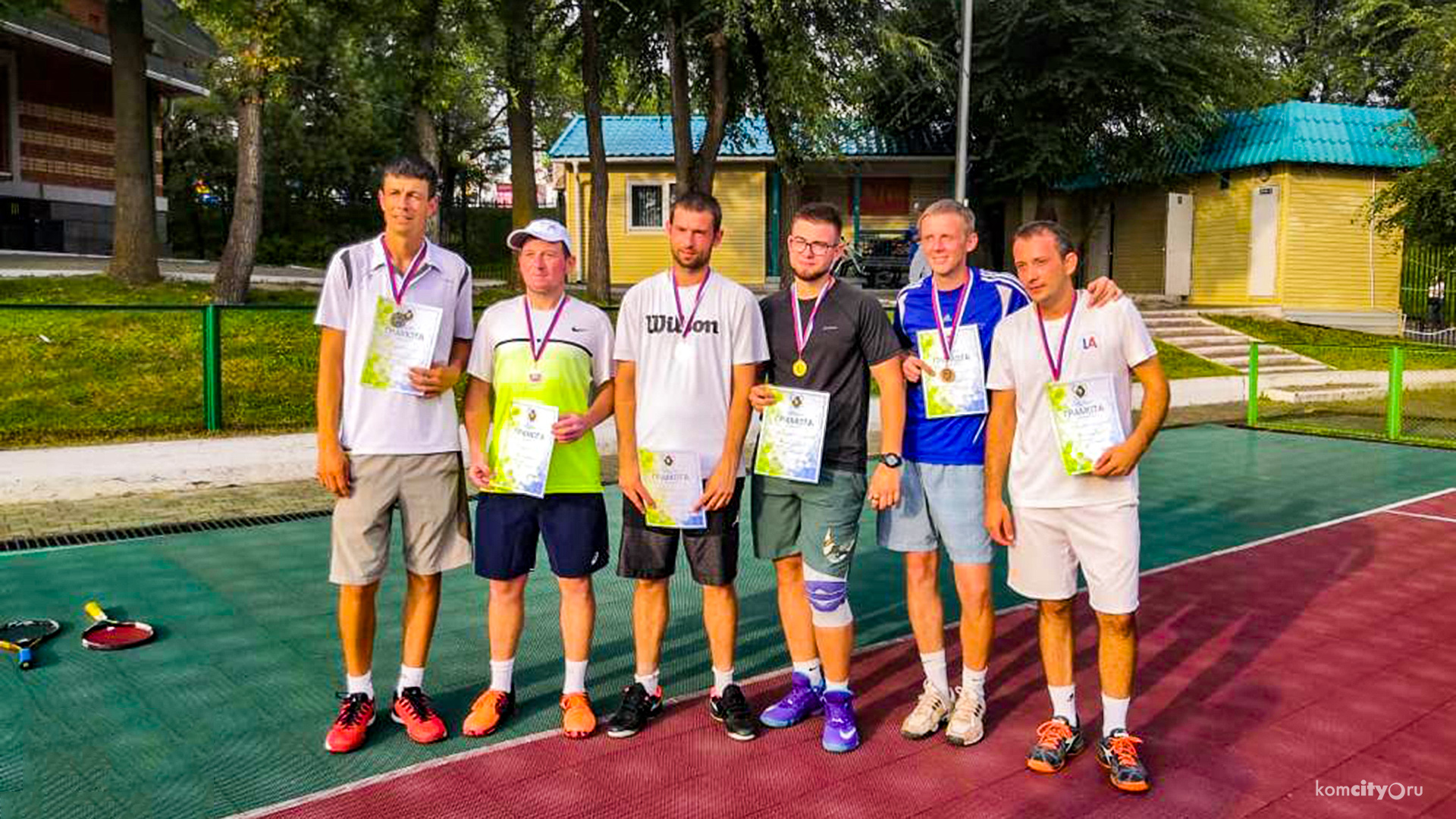 Комсомольчанин Андрей Похило стал чемпионом Хабаровского края по теннису