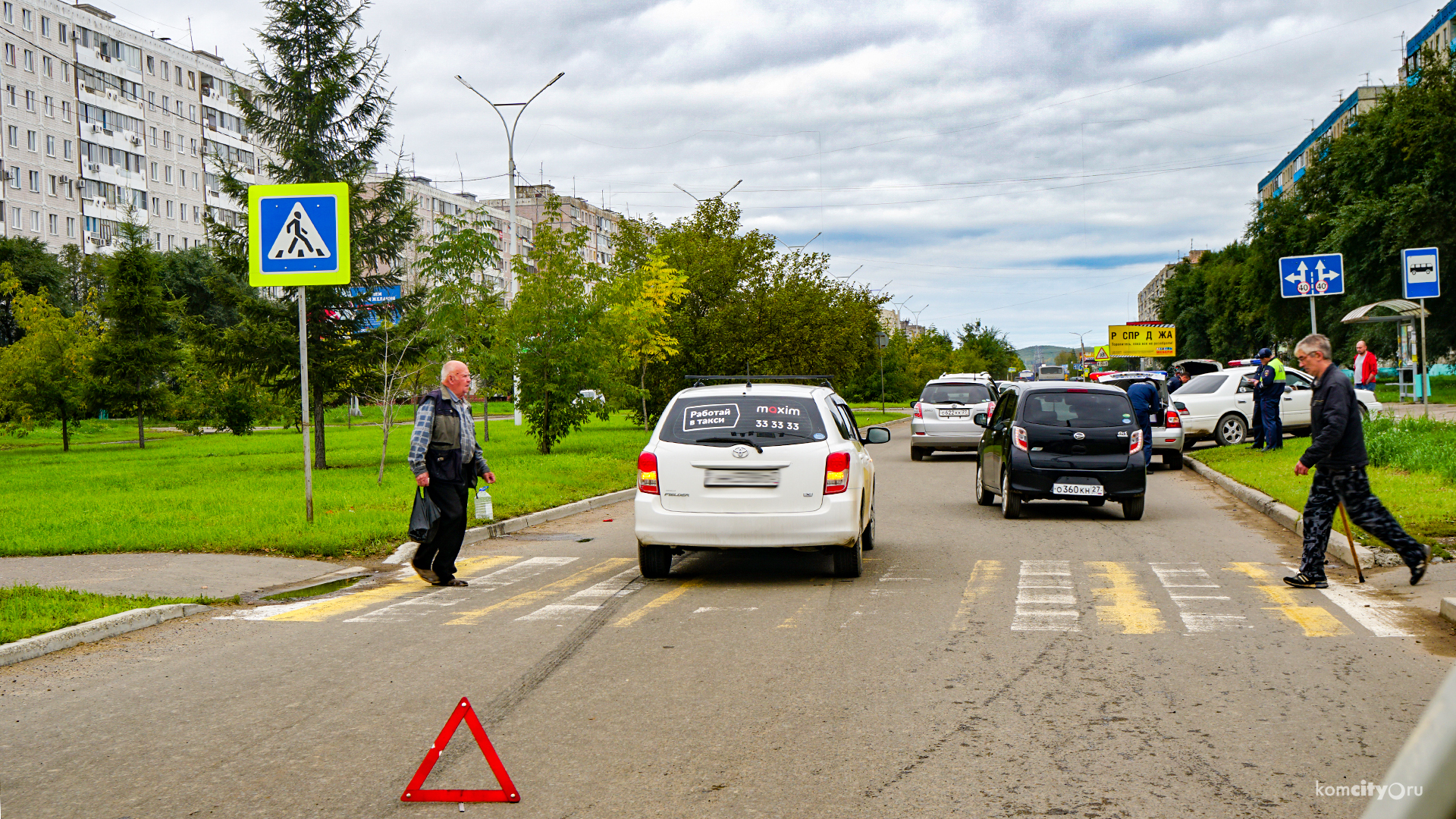 На проспекте Победы сбили пешехода