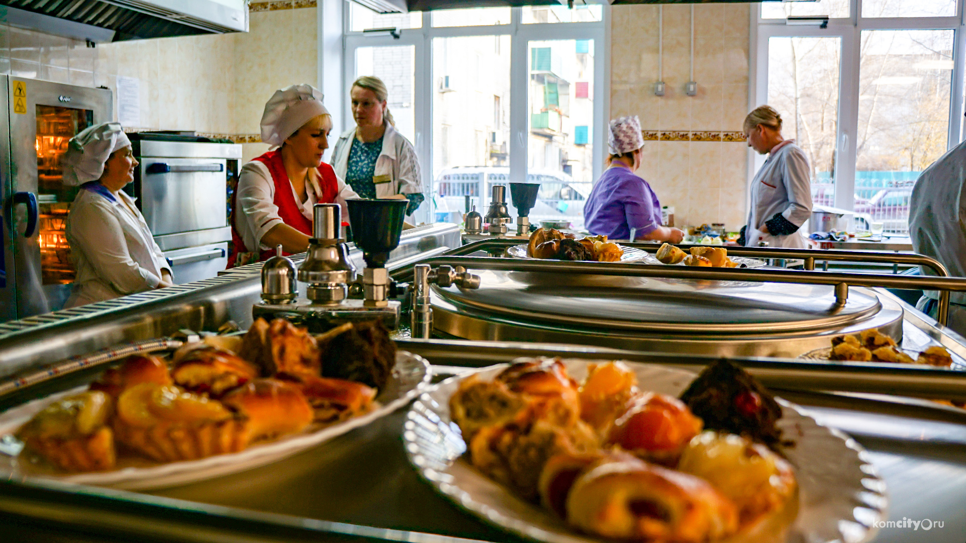 Конкурс школьных поваров впервые провели в Комсомольске