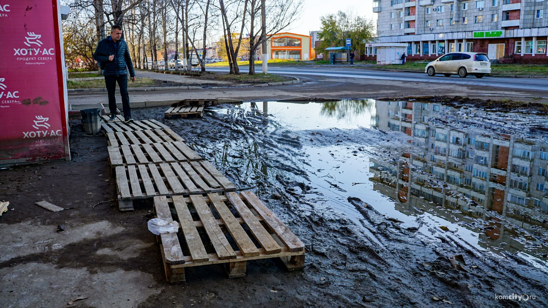 Круговорот воды в квартале: Пока в одних районах 66-го квартала воду откачивают, другие снова топит