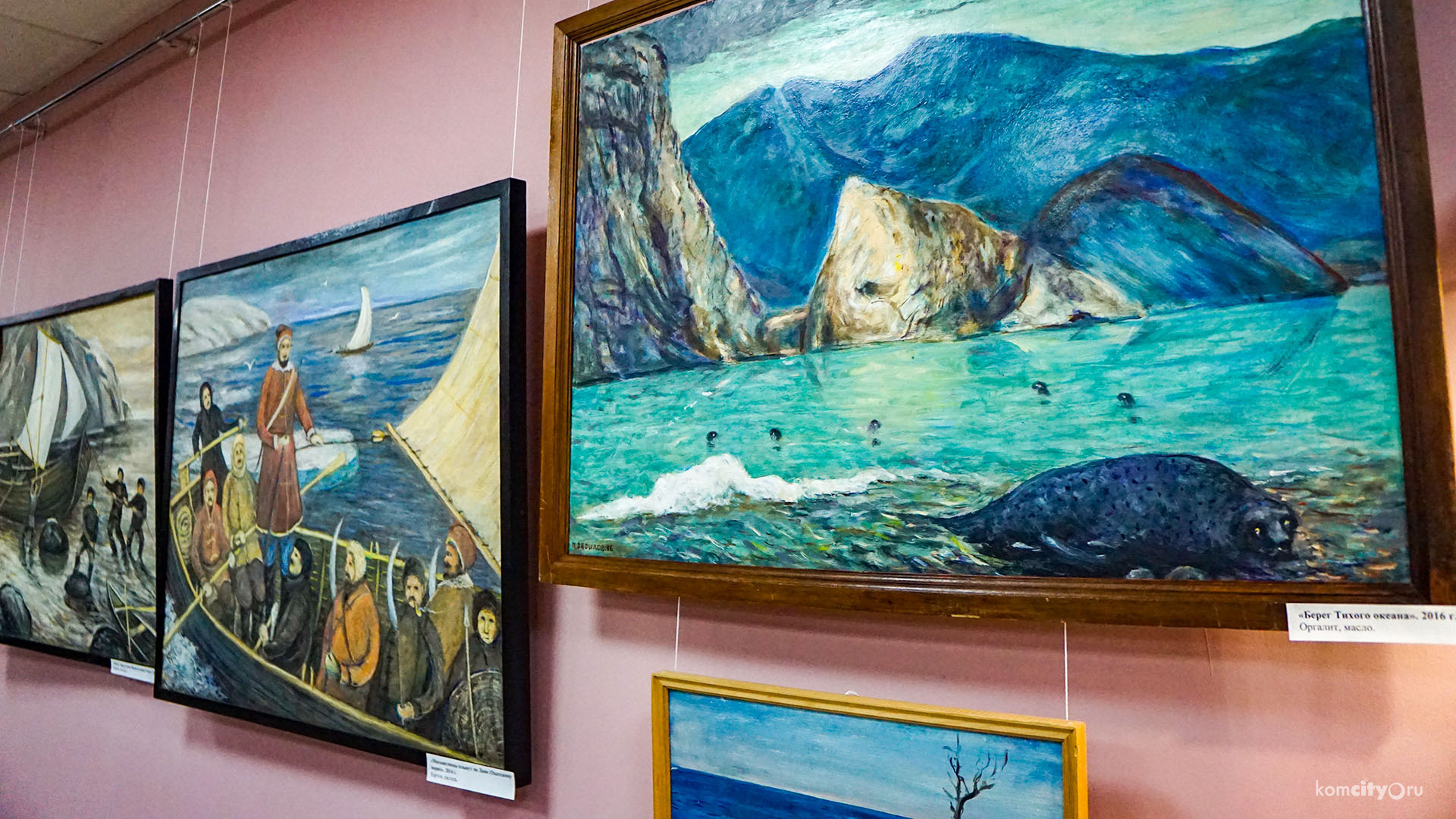 К 90-летию художника Павла Фефилова в Краеведческом музее открыли его персональную выставку «Юбиляр года»