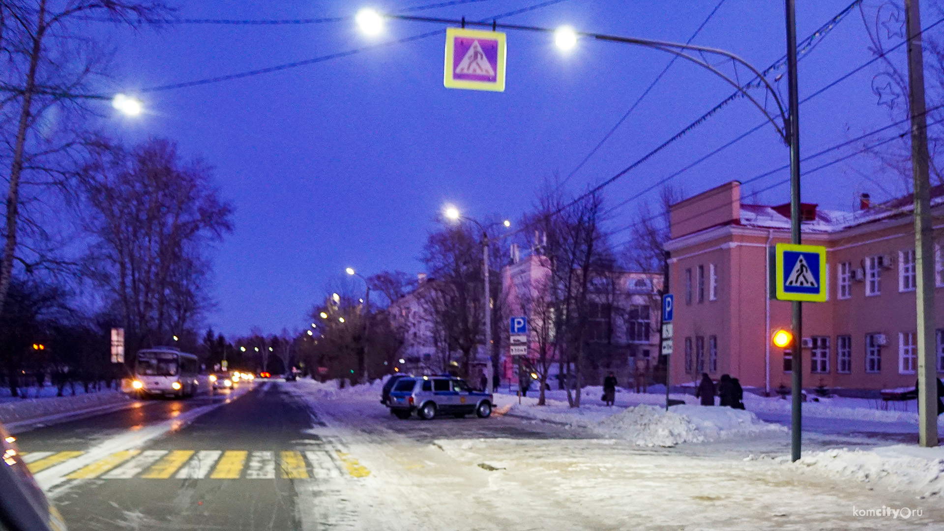 За вечер пятницы в Комсомольске сбили двух пешеходов
