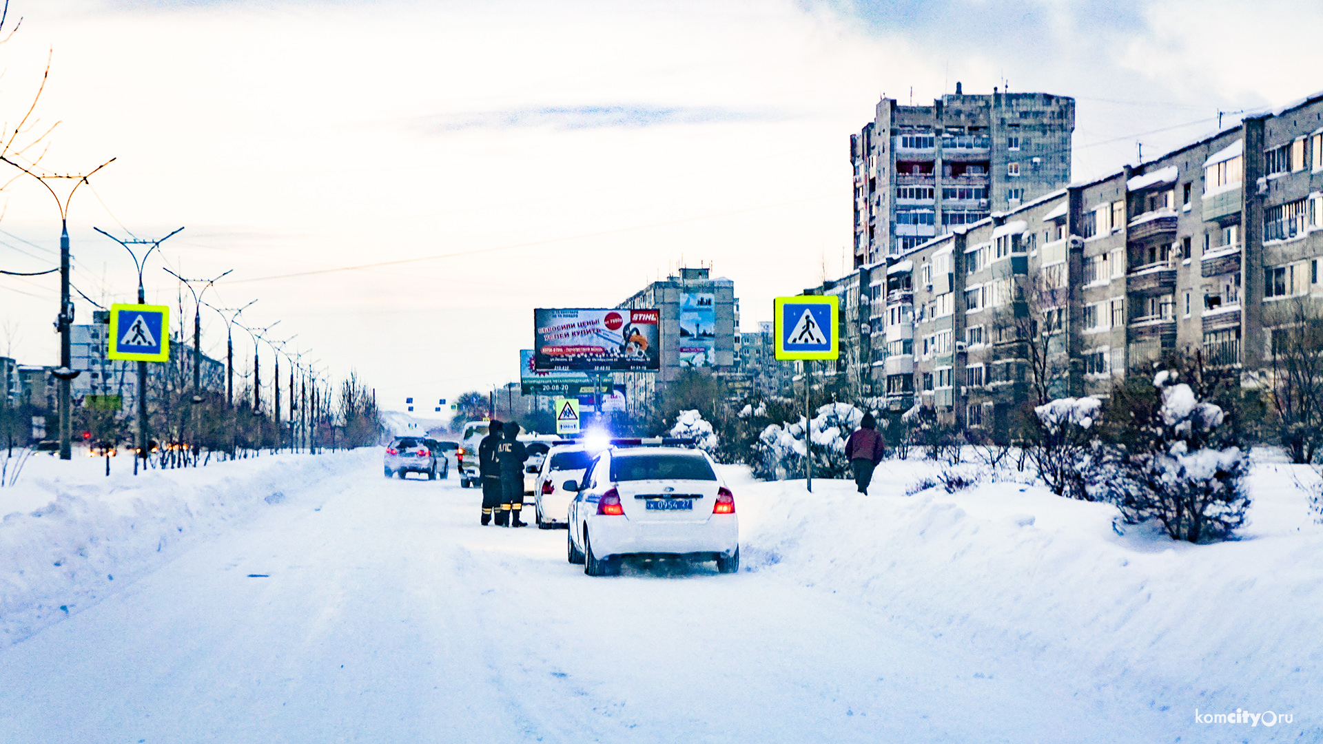 Подробности и видео наезда на проспекте Победы