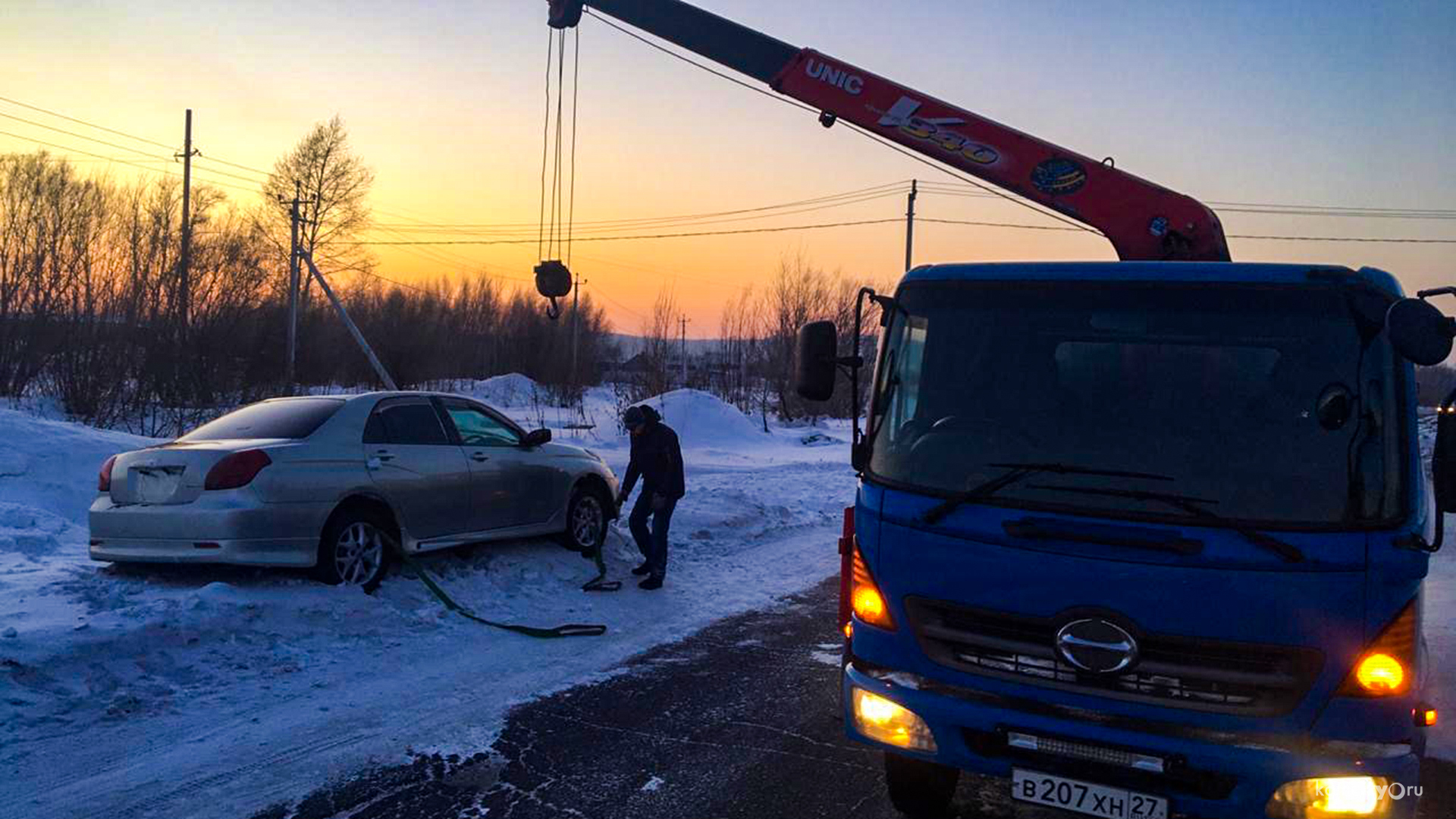 День перевёртышей: на Юбилейной опрокинулась иномарка