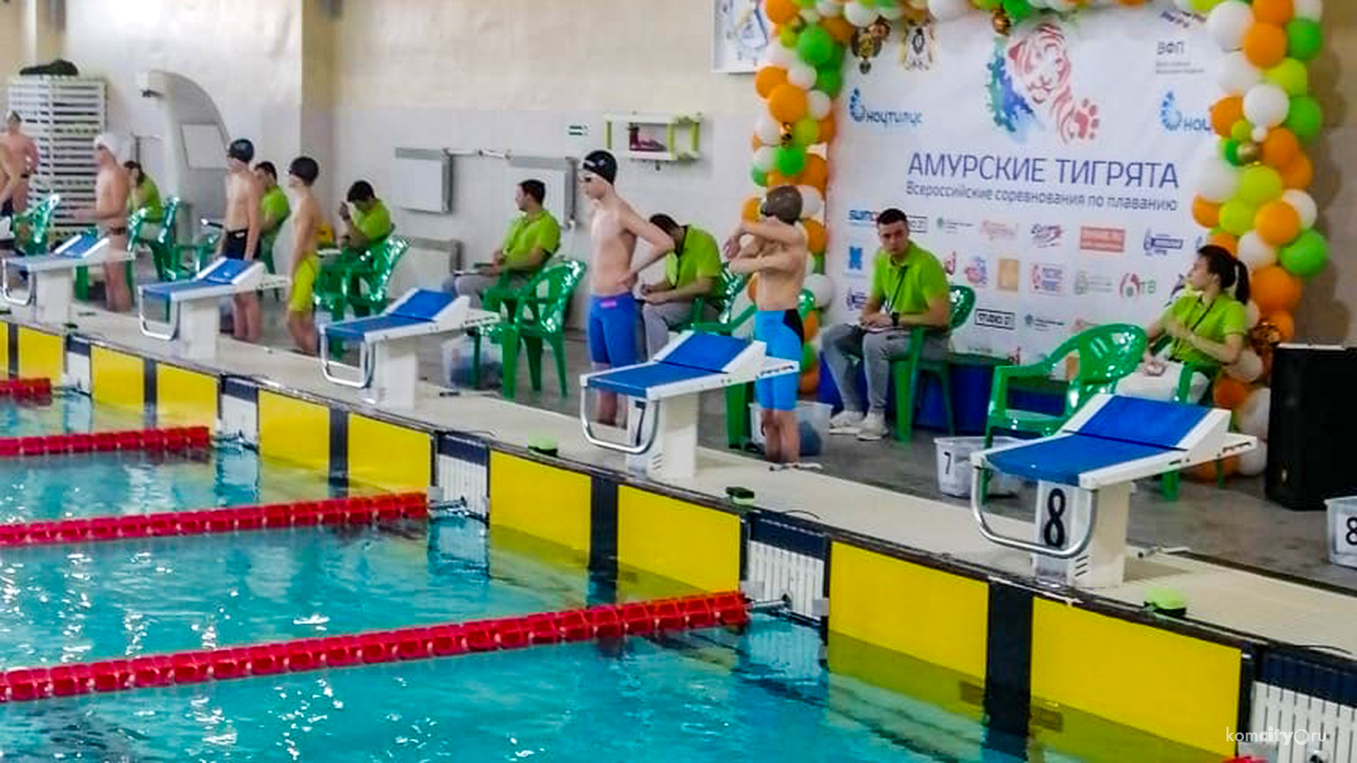 Спортсменки из Комсомольска стали призёрами Дальневосточных плавательных соревнований «Амурские тигрята»