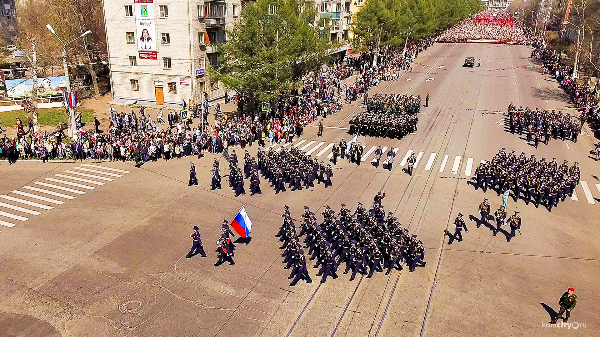 Марш Победы пройдёт в этом году по новому маршруту