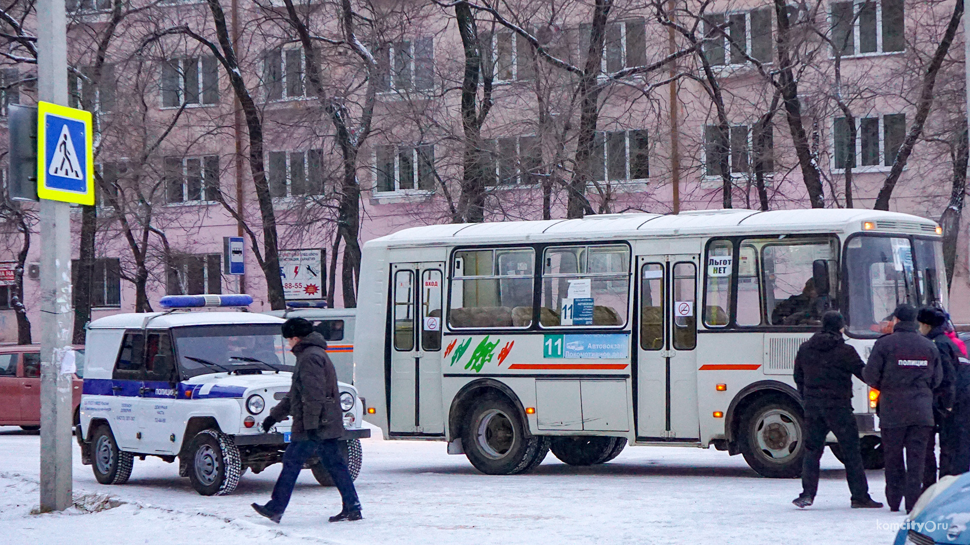 Операция «Автобус» стартовала в Комсомольске, за первый день выявлено 10 нарушений