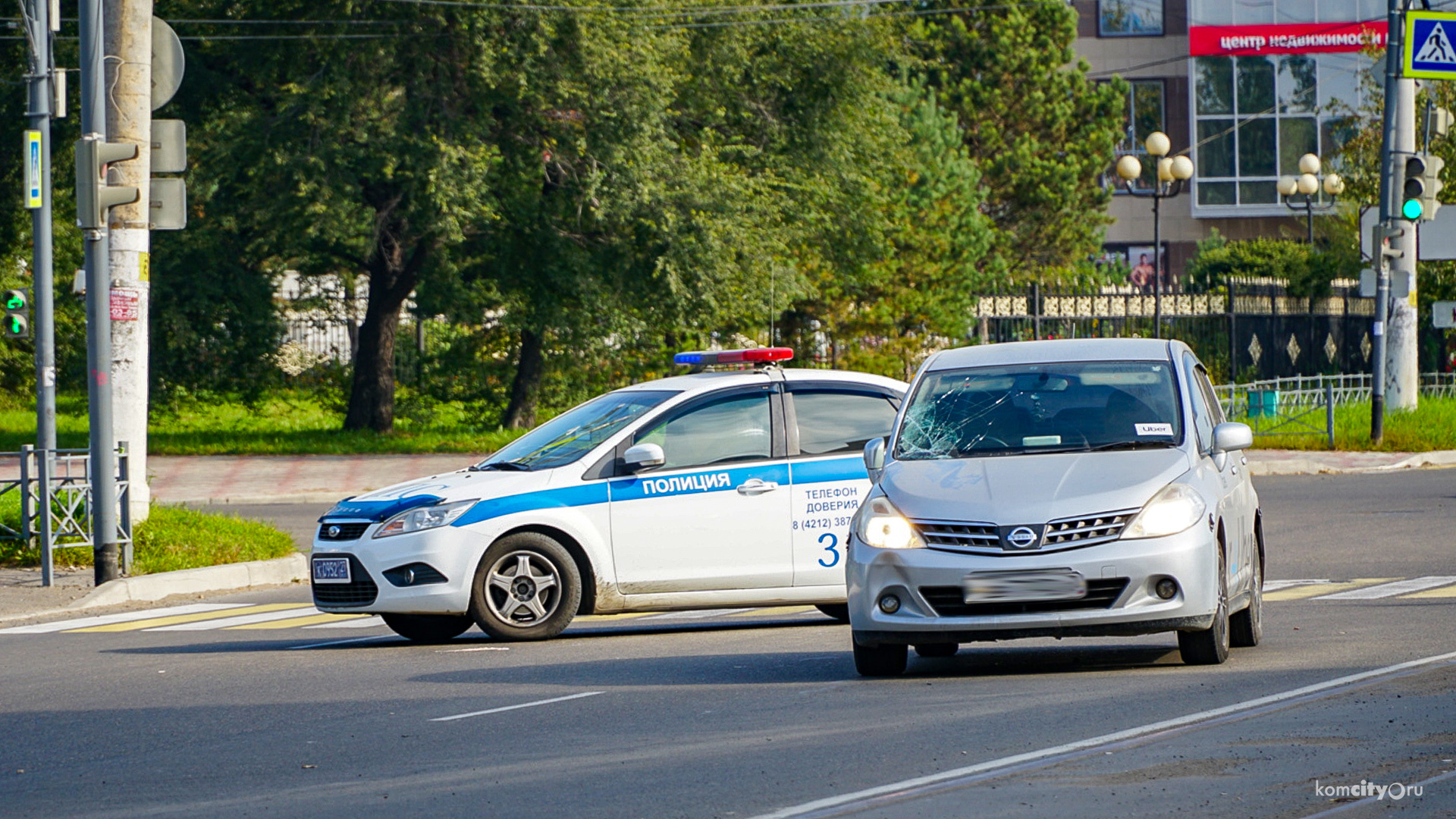 Таксист, сбивший пешехода на Ленина — Первостроителей, был нетрезв