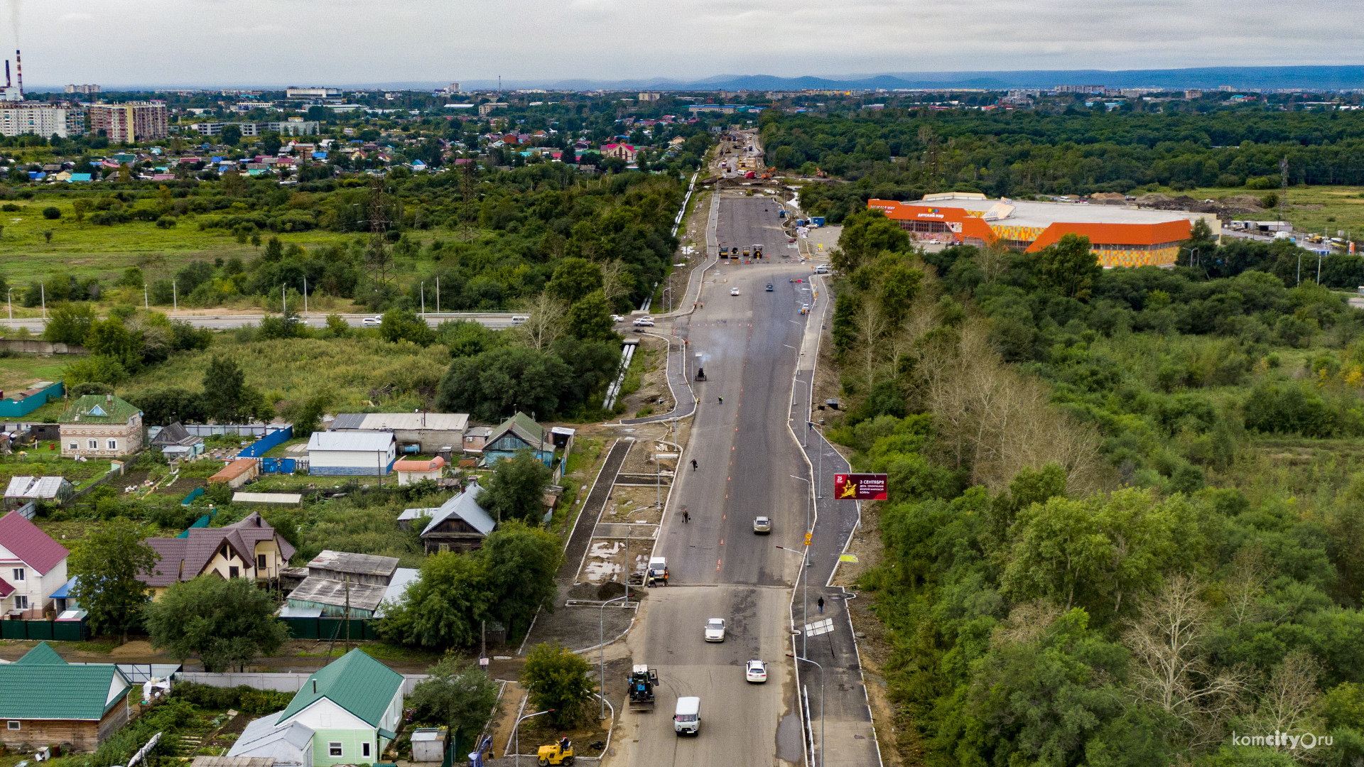 На ночь Комшоссе перекроют