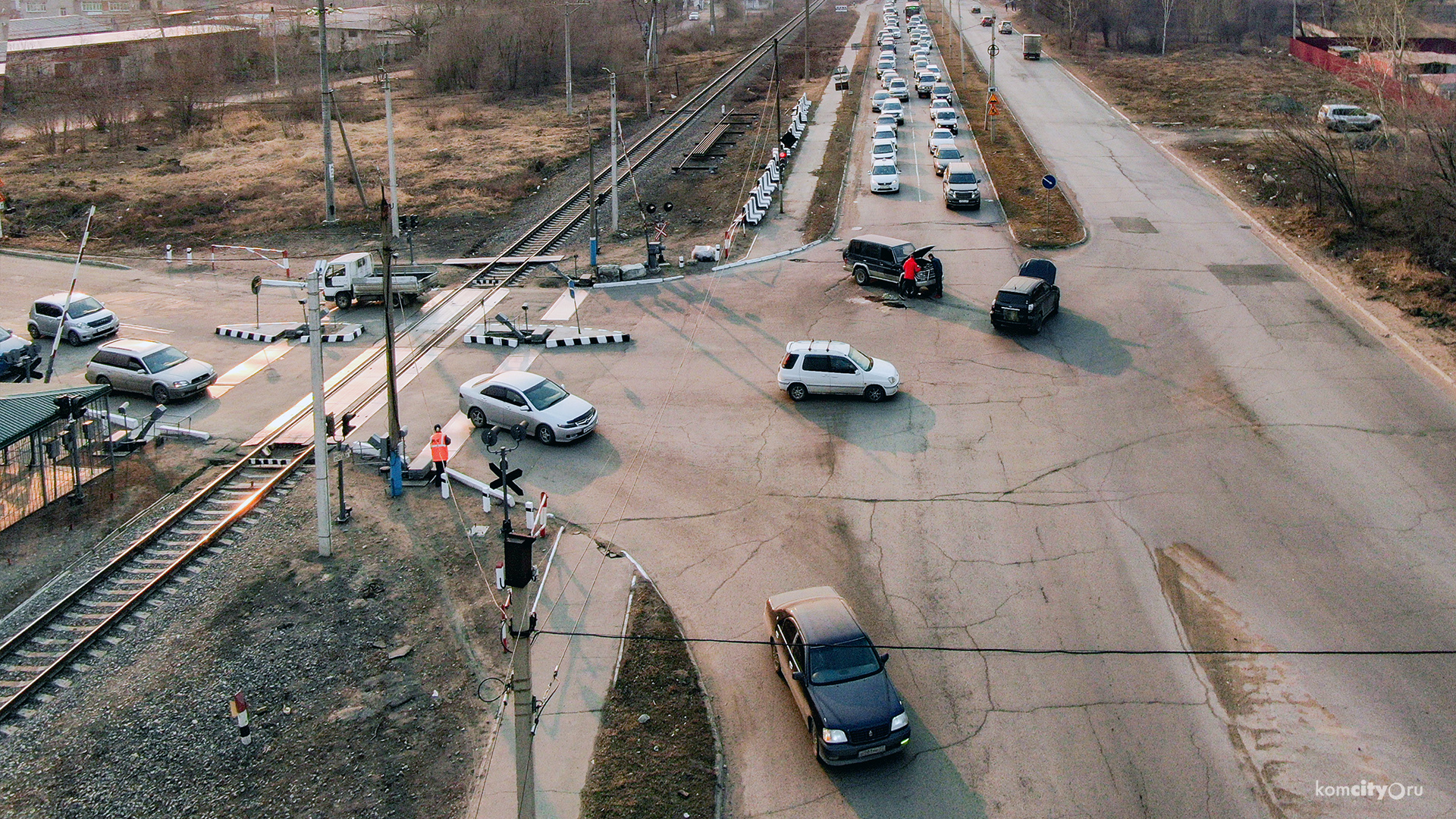 На ночь перекроют жд-переезд на Кирова — Павловского