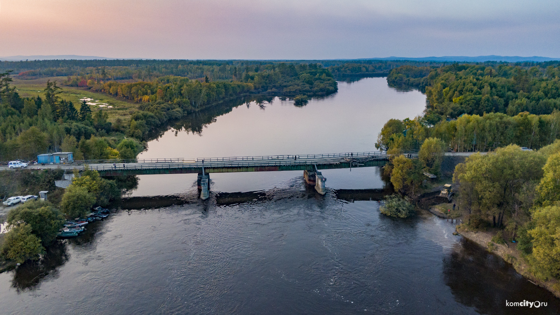 Найдено тело водителя лесовоза, рухнувшего в Горин