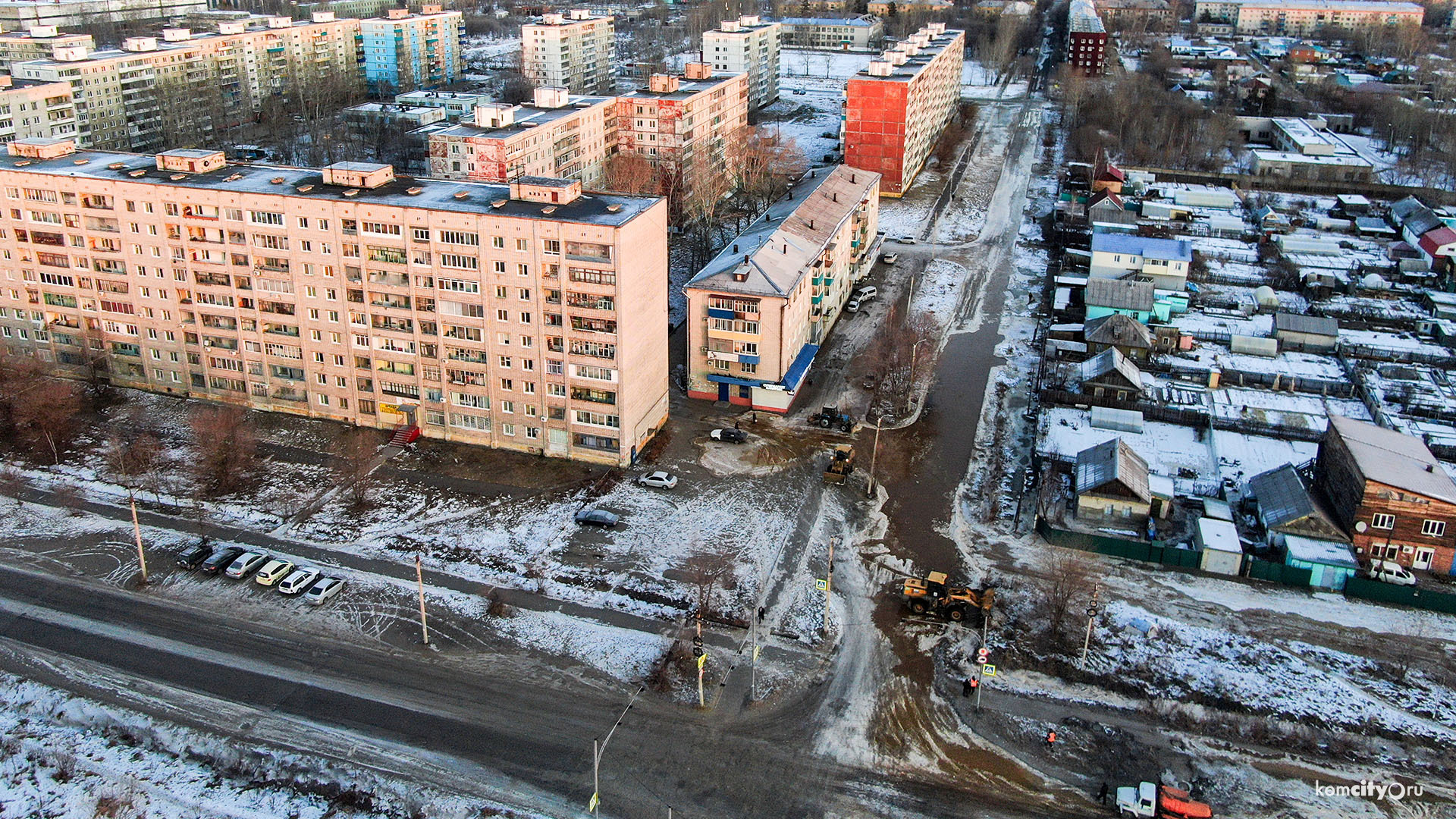 Восемь домов остались без холодной воды из-за порыва на улице Сусанина