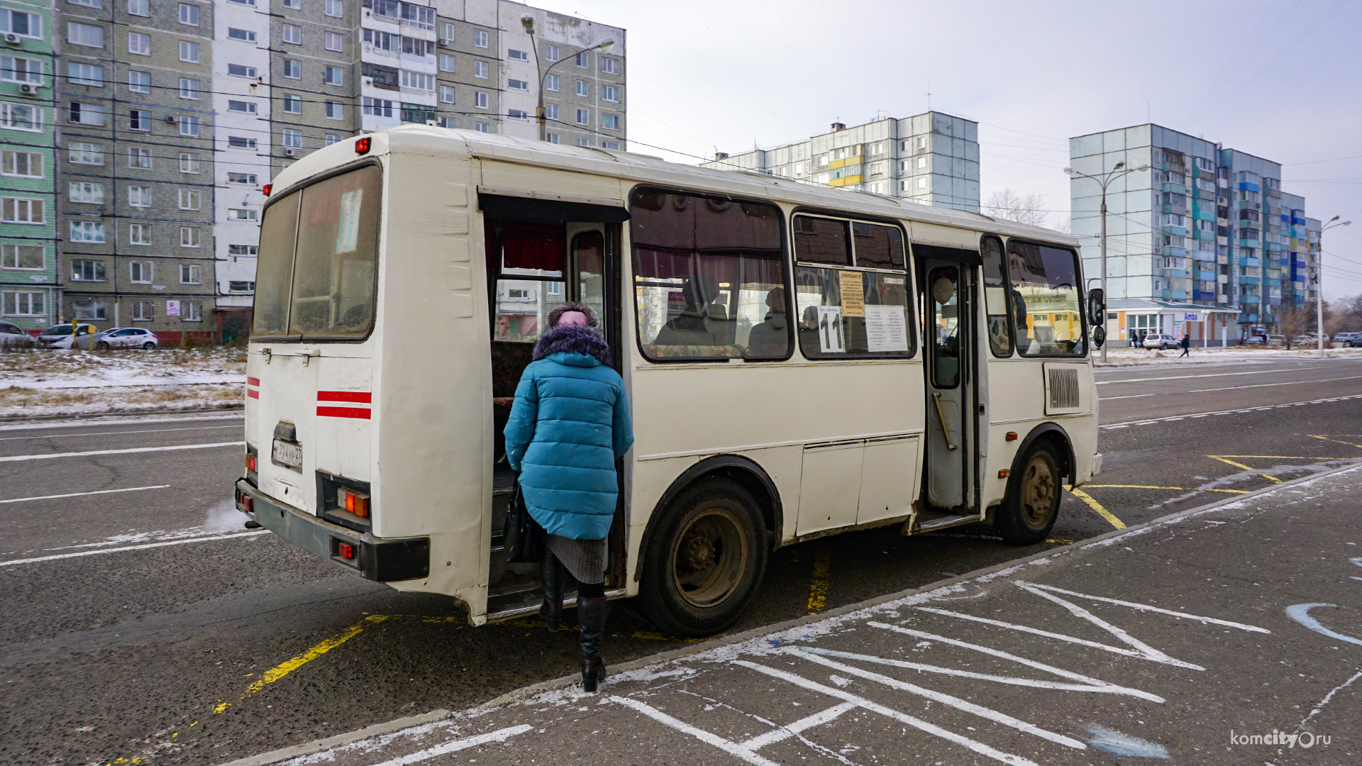 В январе на автобусах маршрута №11 поднимут стоимость проезда