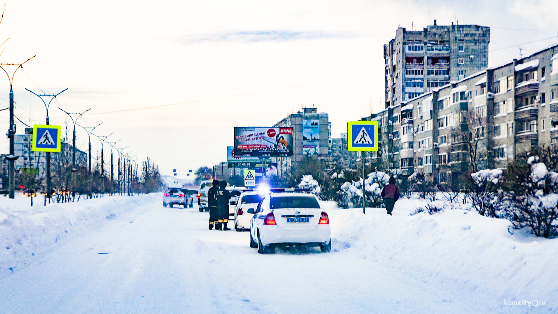 Акция «Пешеходный переход» стартовала в Комсомольске