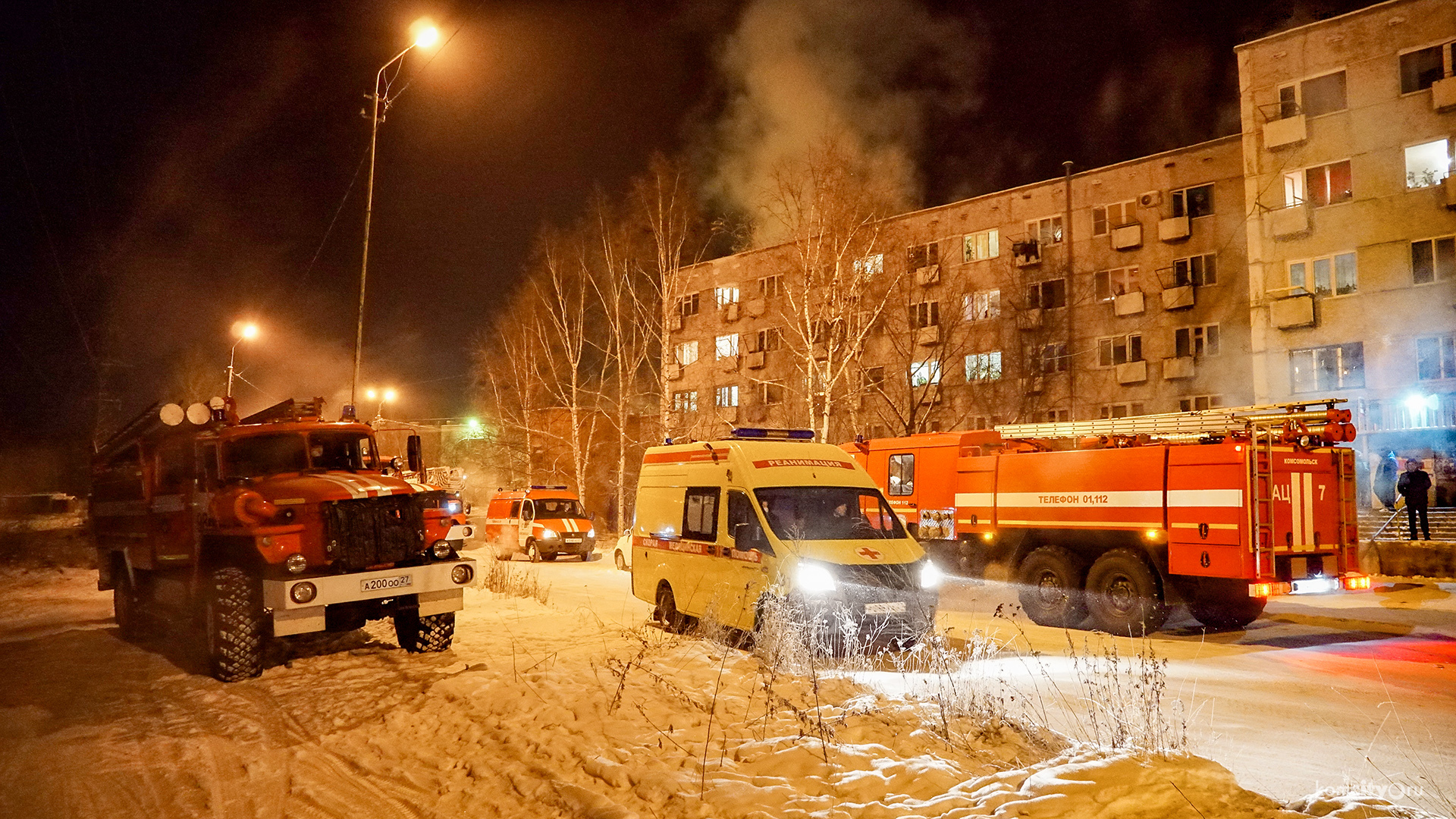 В результате пожара на Дружбе пострадал человек