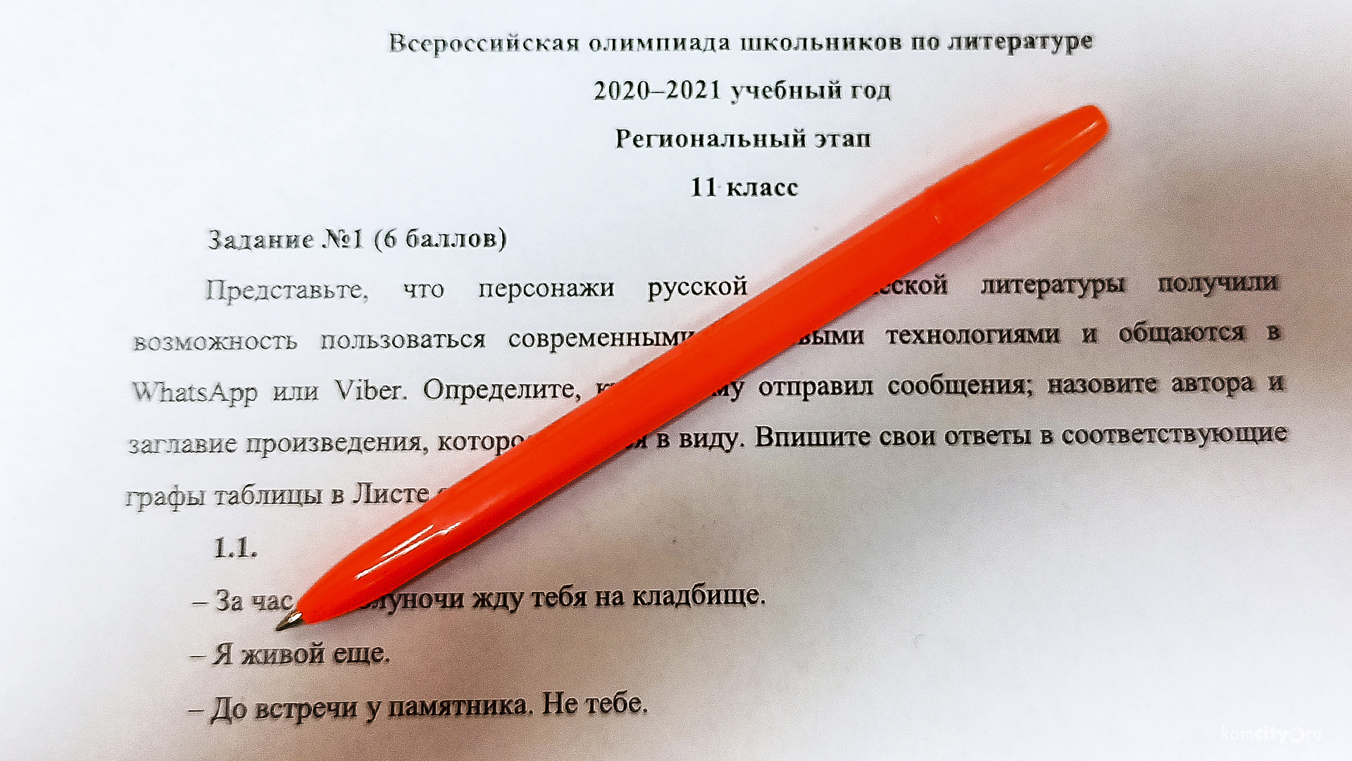 Школьница из Комсомольска стала победительницей региональных олимпиад по русскому языку и литературе