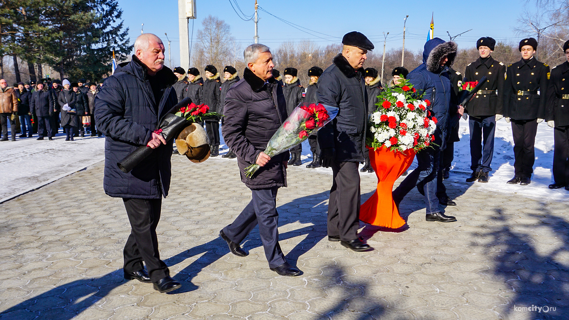 Память воинов-интернационалистов, погибших в международных конфликтах, почтили возложением цветов к Чёрному тюльпану