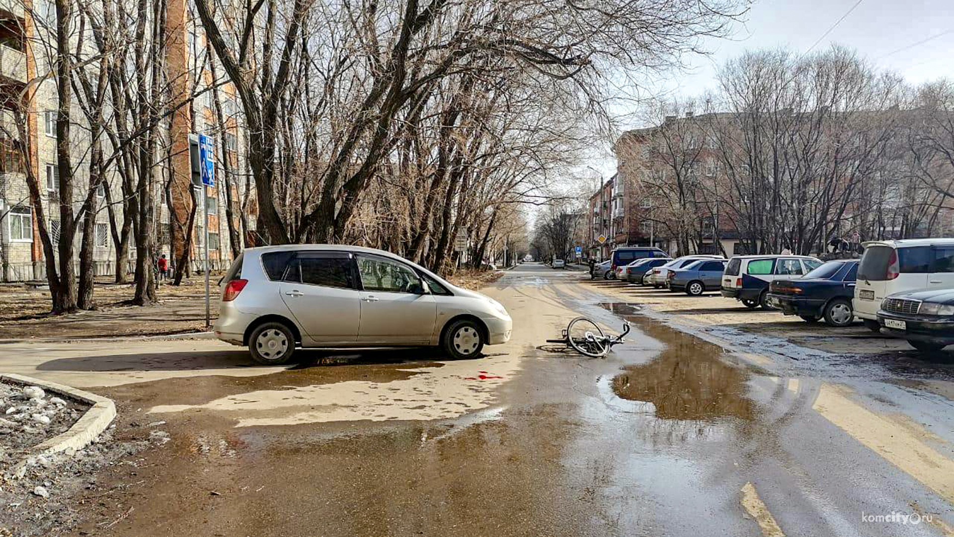 Сезон открыт: На Пионерской сбили велосипедиста