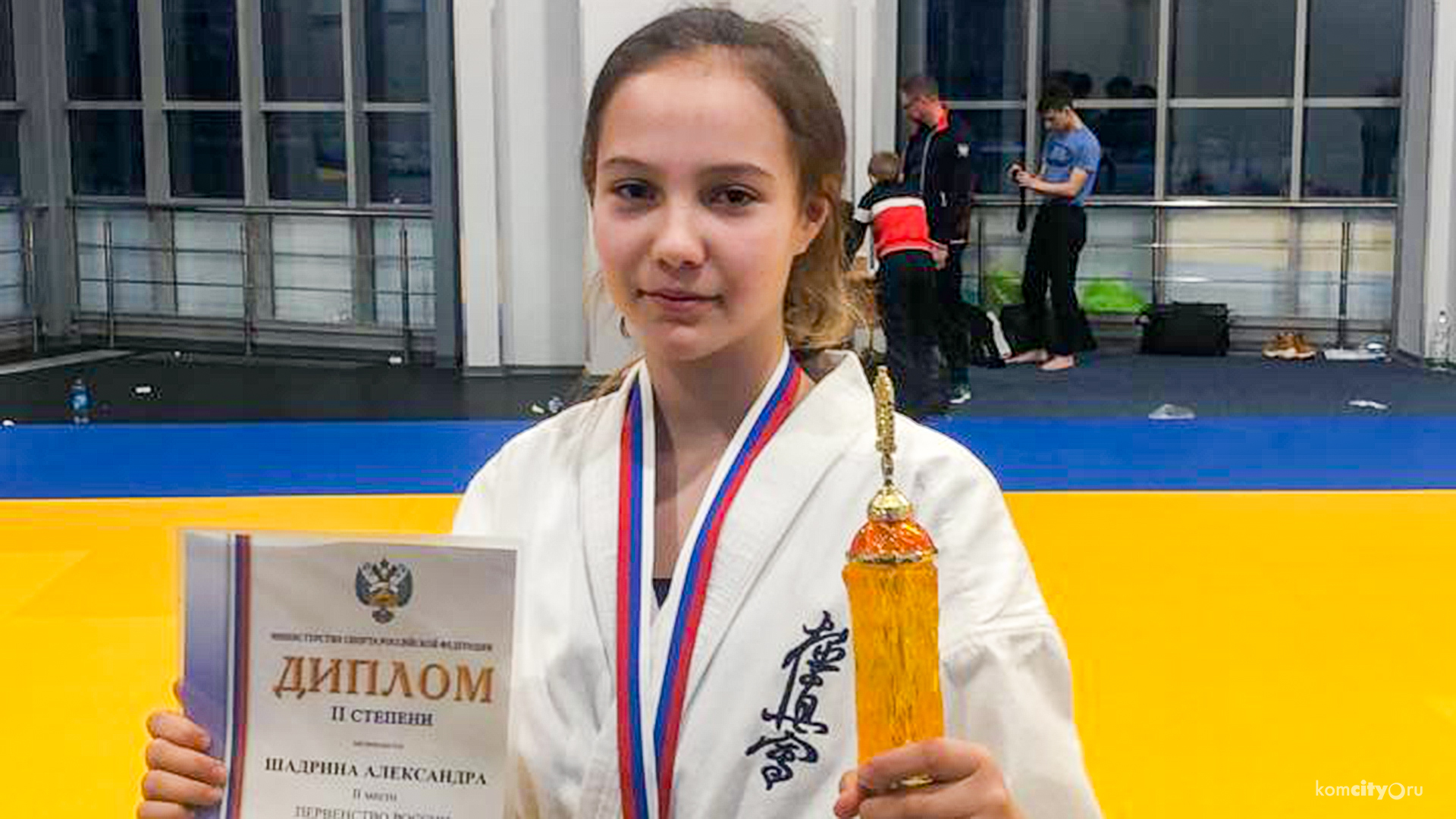 Комсомольчанка стала серебряным призёром первенства России по киокушинкай карате