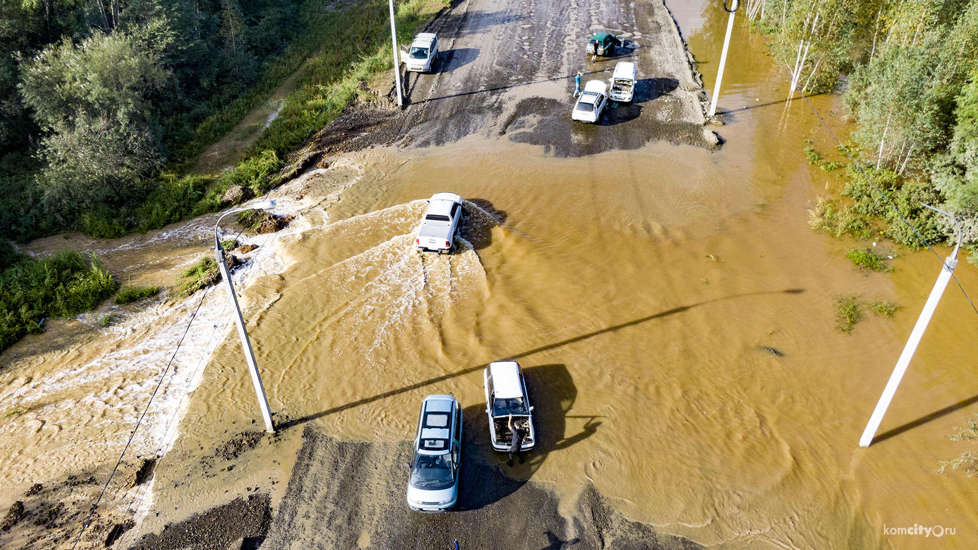 Трассу Селихино — Николаевск закрыли из-за подъёма воды в Амуре