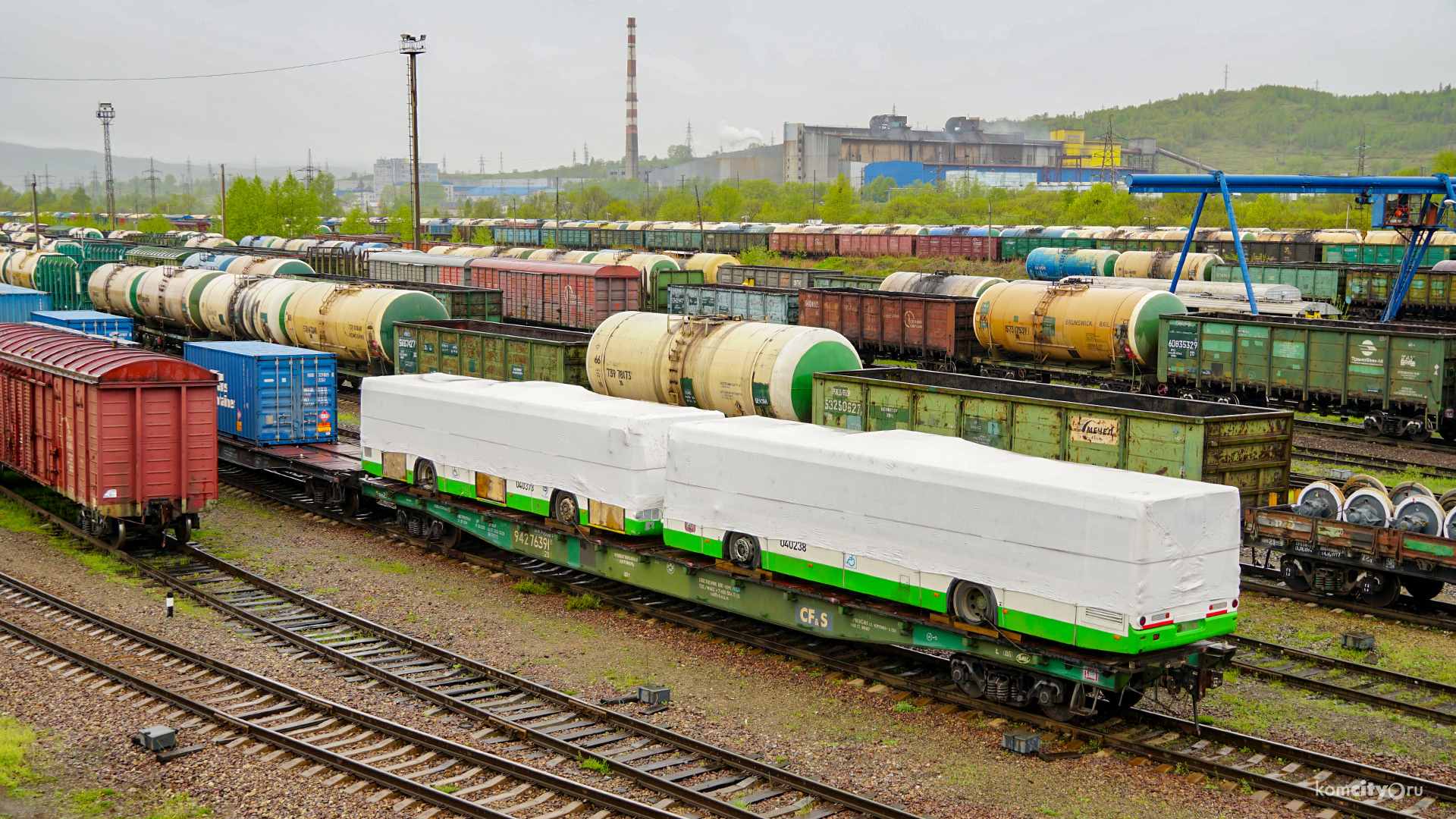 До Комсомольска добралась уже почти половина московских ЛиАЗов, но админстрация не рада