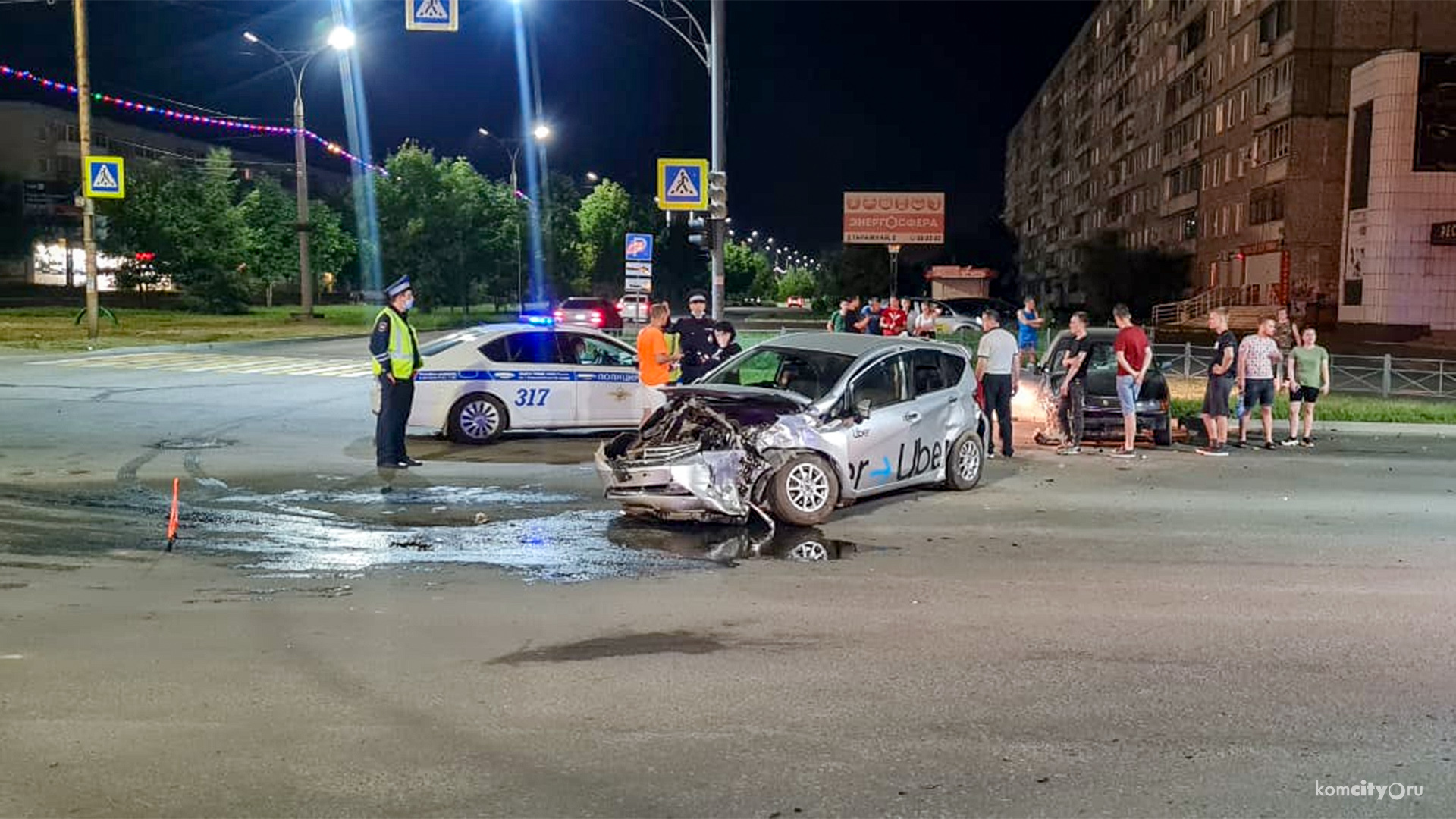 Три человека получили травмы в вечерних ДТП