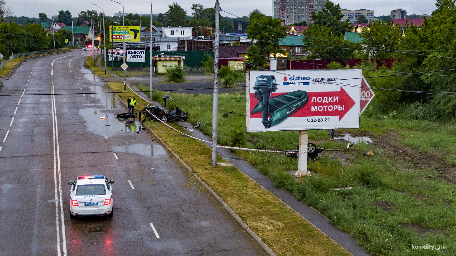 Два человека погибли и ещё несколько пострадали в крупном ДТП на Орловской