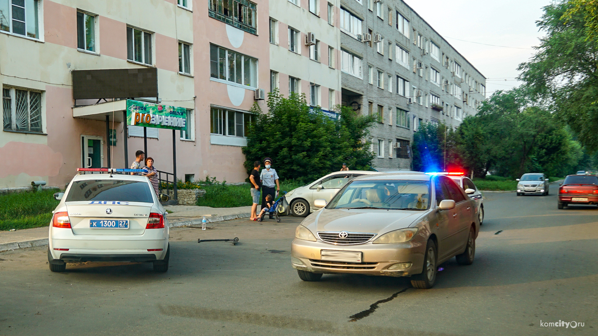 На Партизанской сбили мальчика на самокате, а на Севастопольской малолетний велосипедист сам въехал в машину