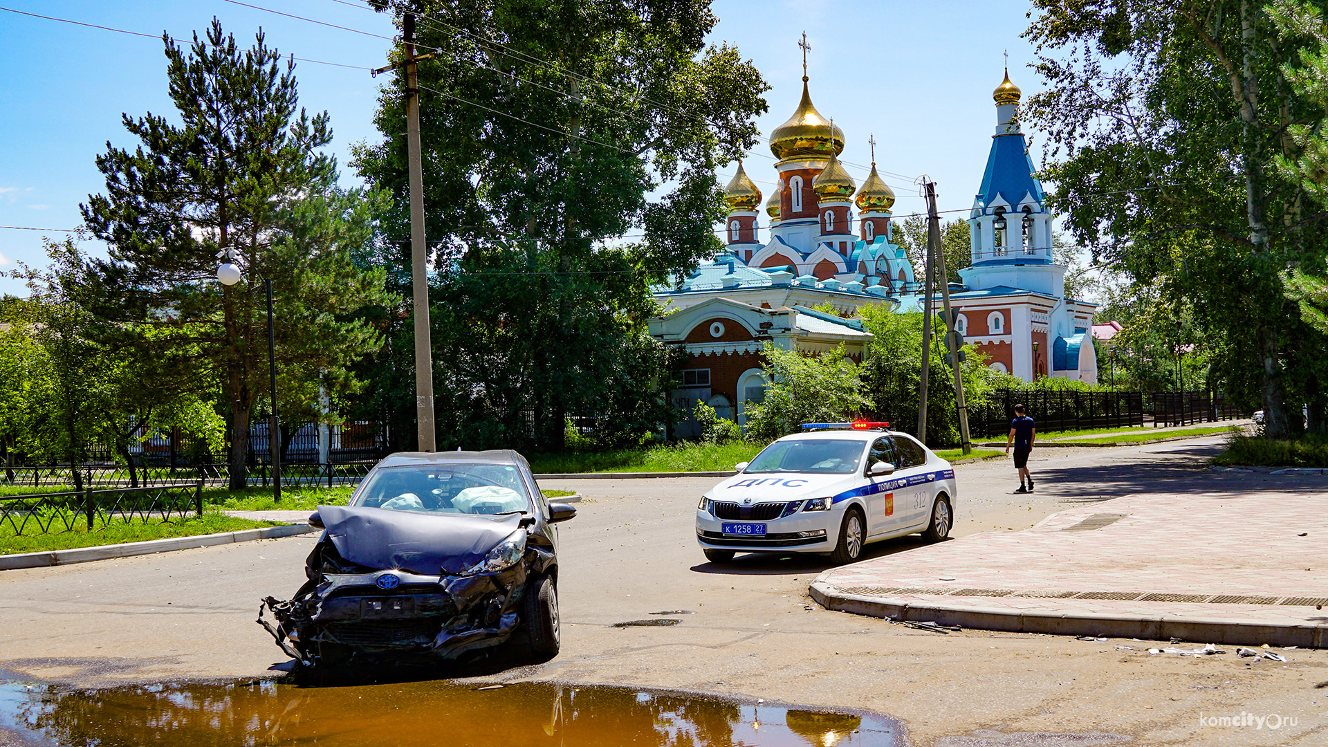 В столкновении на Копылова — Амурская пострадал ребёнок