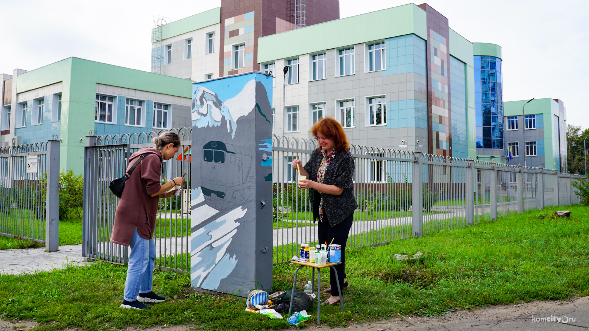 У Инженерной школы появится зимне-летний пейзаж Транссиба