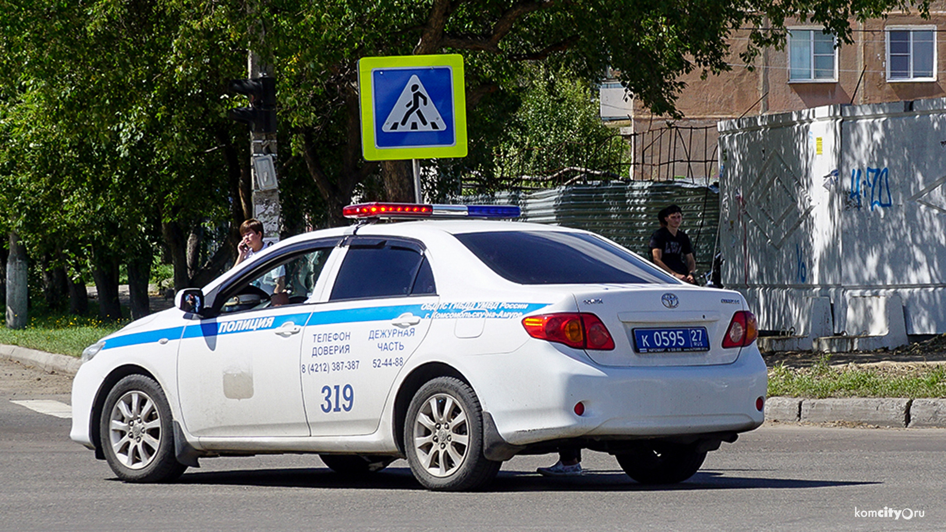 140 пешеходов-нарушителей оштрафовали в Комсомольске в ходе профилактической акции