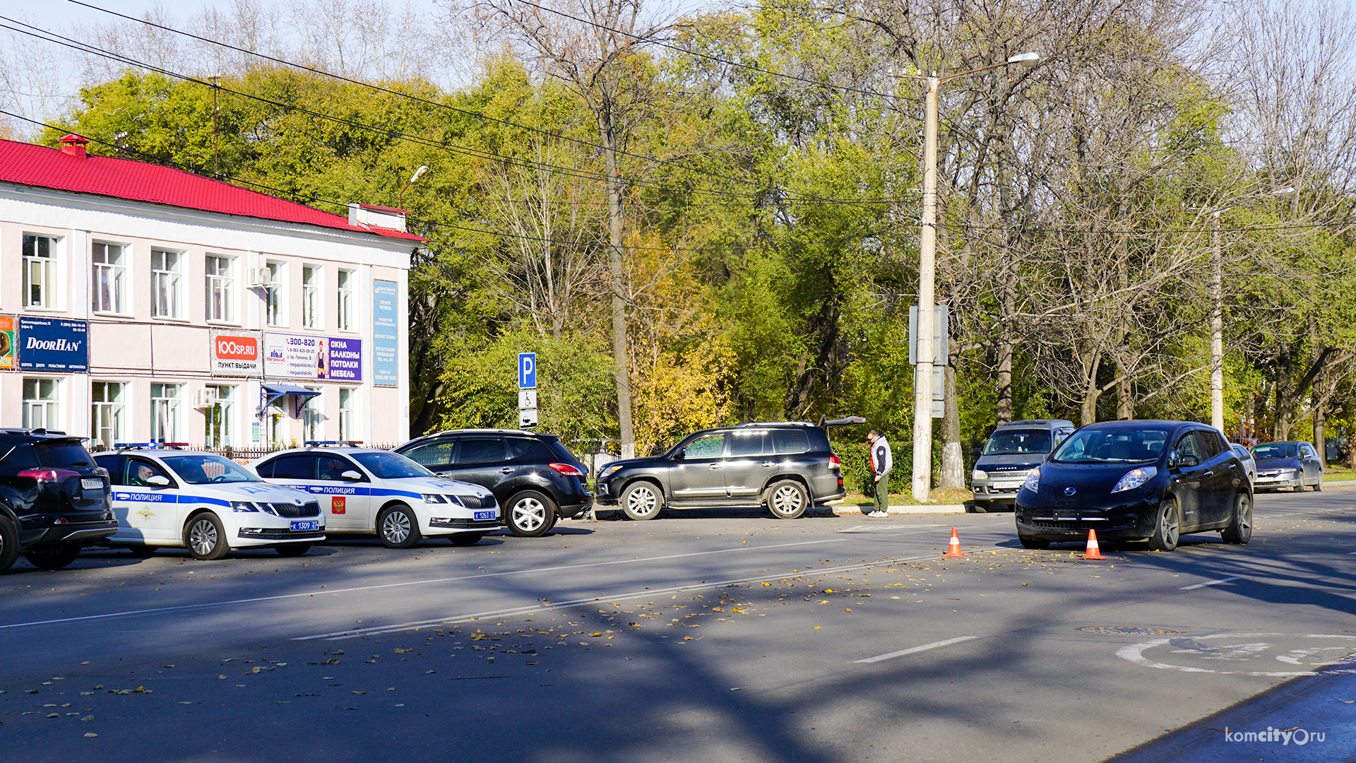 Малолетний нарушитель ПДД попал под колёса на Красногвардейской