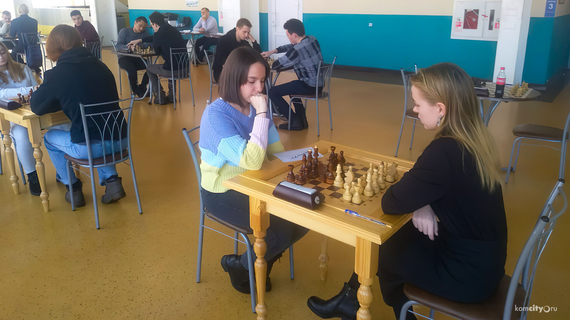 Шахматисты КнАГУ заняли третье место на спартакиаде вузов Хабаровского края и ЕАО