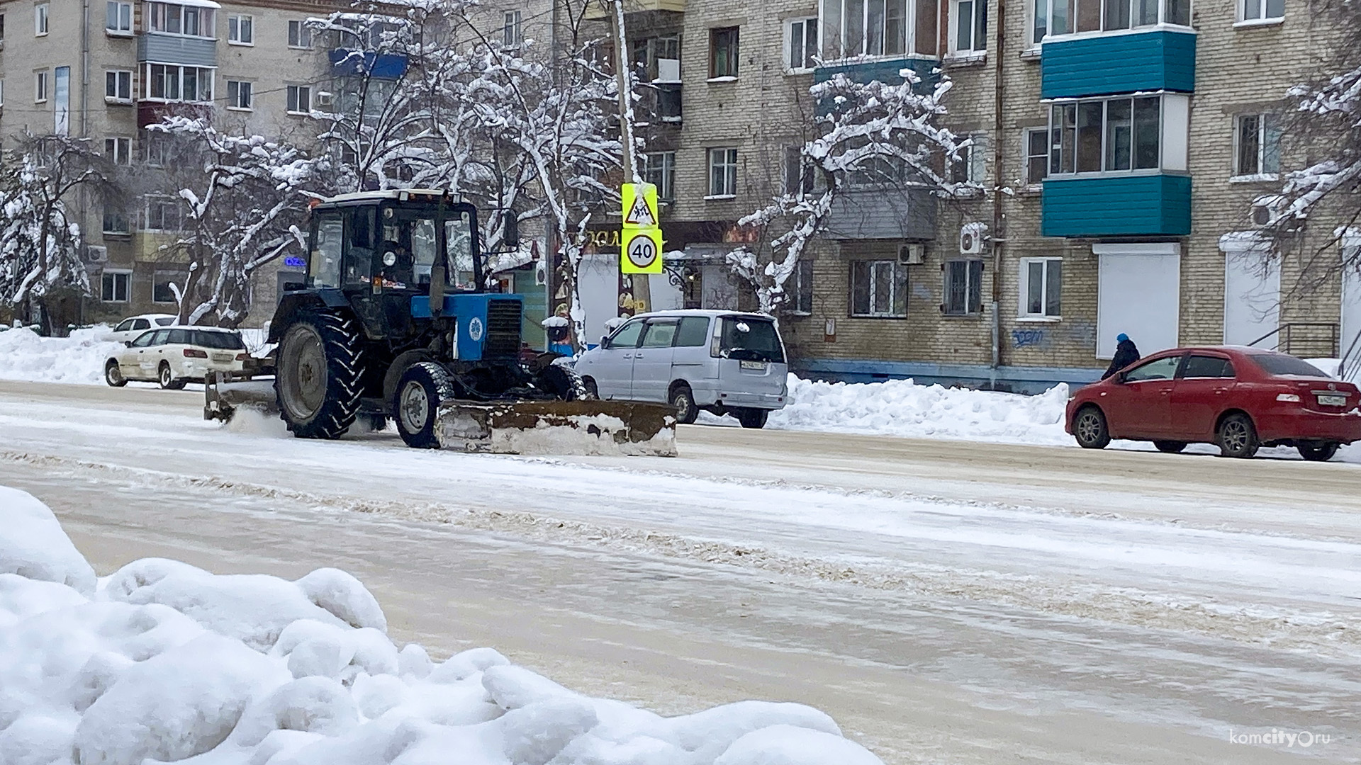 Администрация отчиталась, какие городские дороги почистили за воскресенье