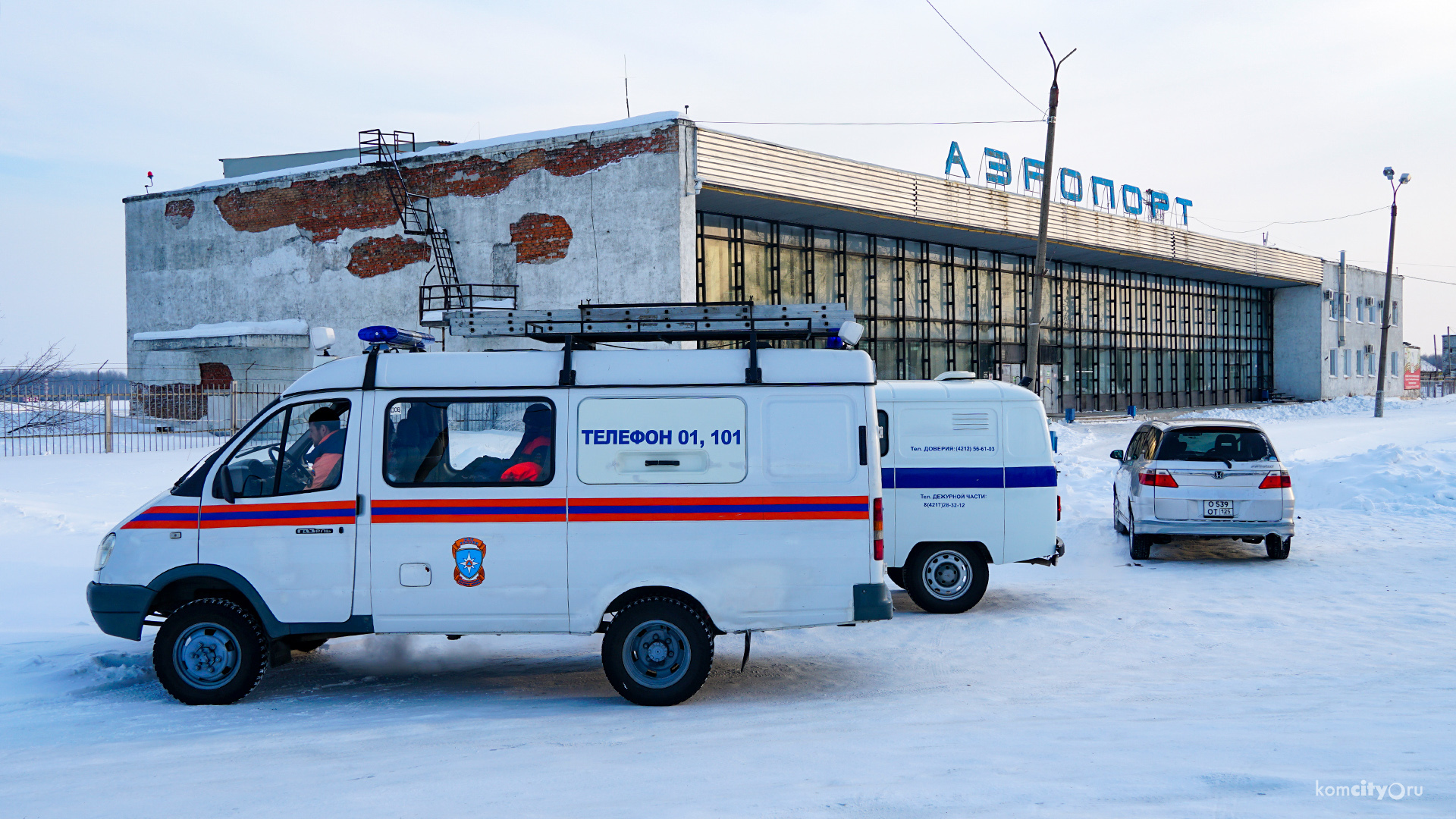 Аэропорт Хурба «заминировали»