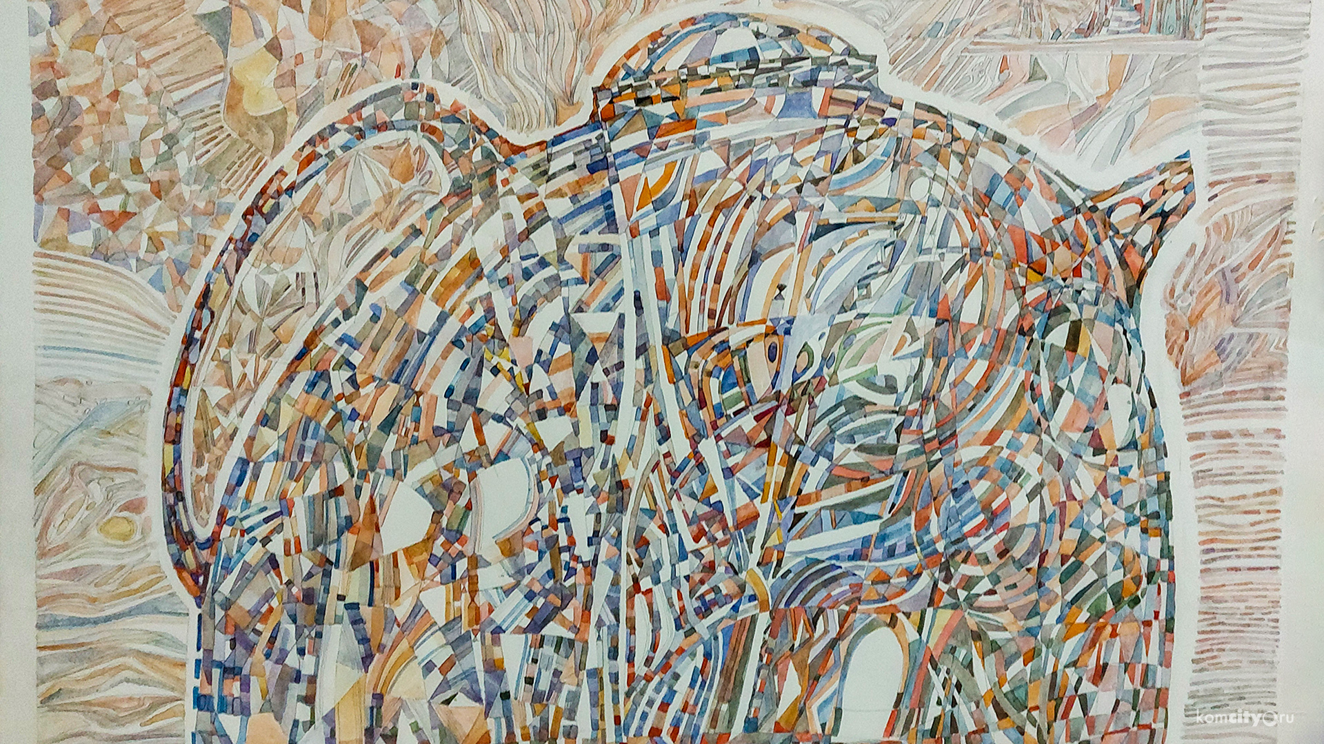 Пуантилизм Игоря Грабовского можно увидеть на новой выставке в галерее «Метаморфоза»