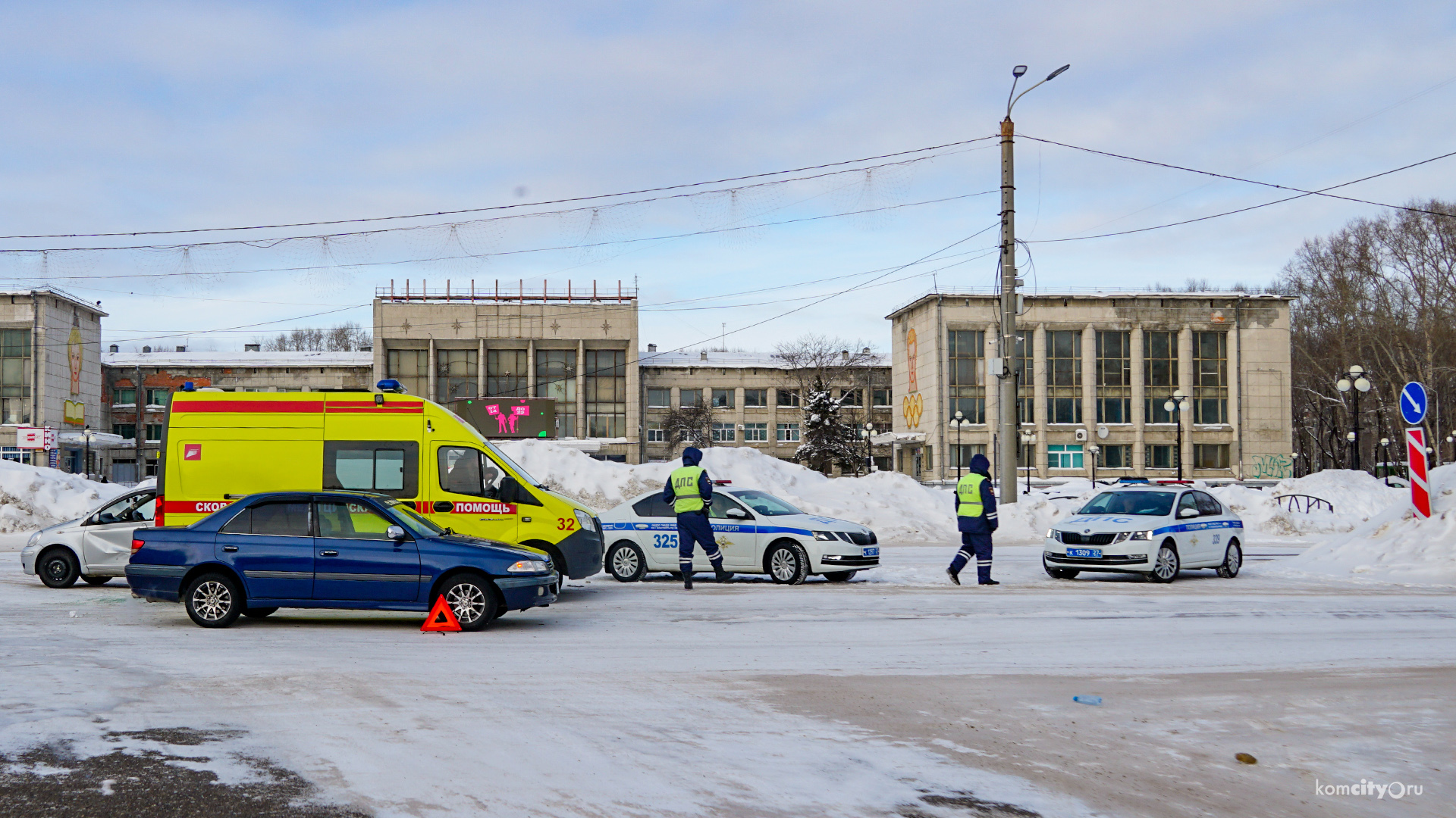 В столкновении на Мира — Аллее Труда есть пострадавшие